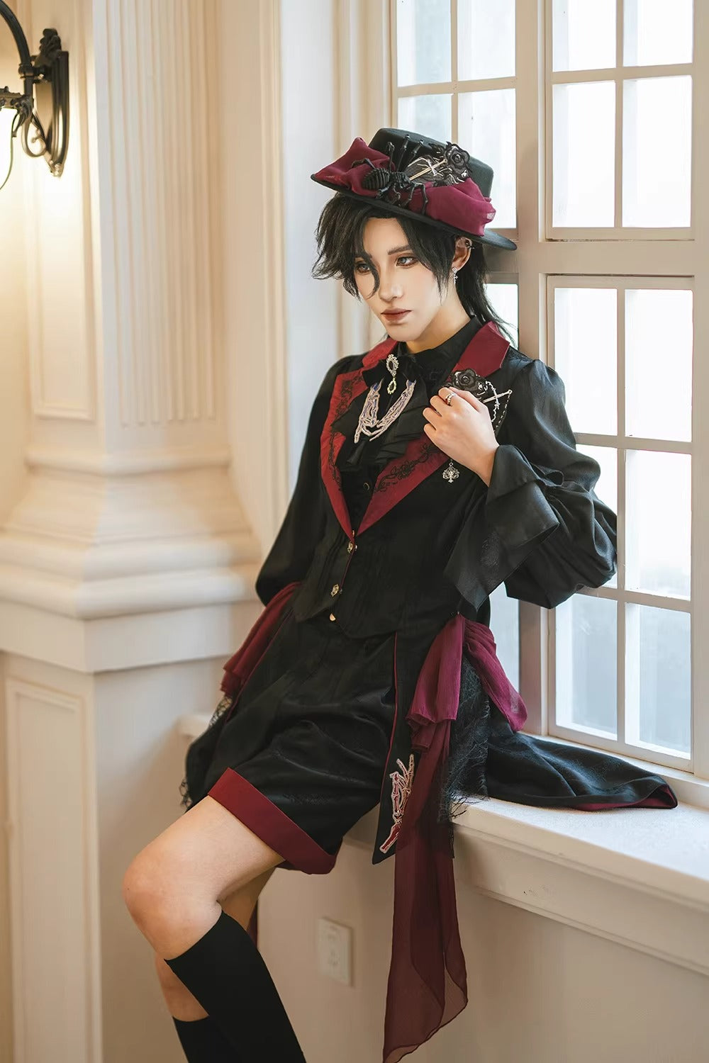 【受注予約~2/24】Returning on a Moonlit Night パンツ【Miss Point】