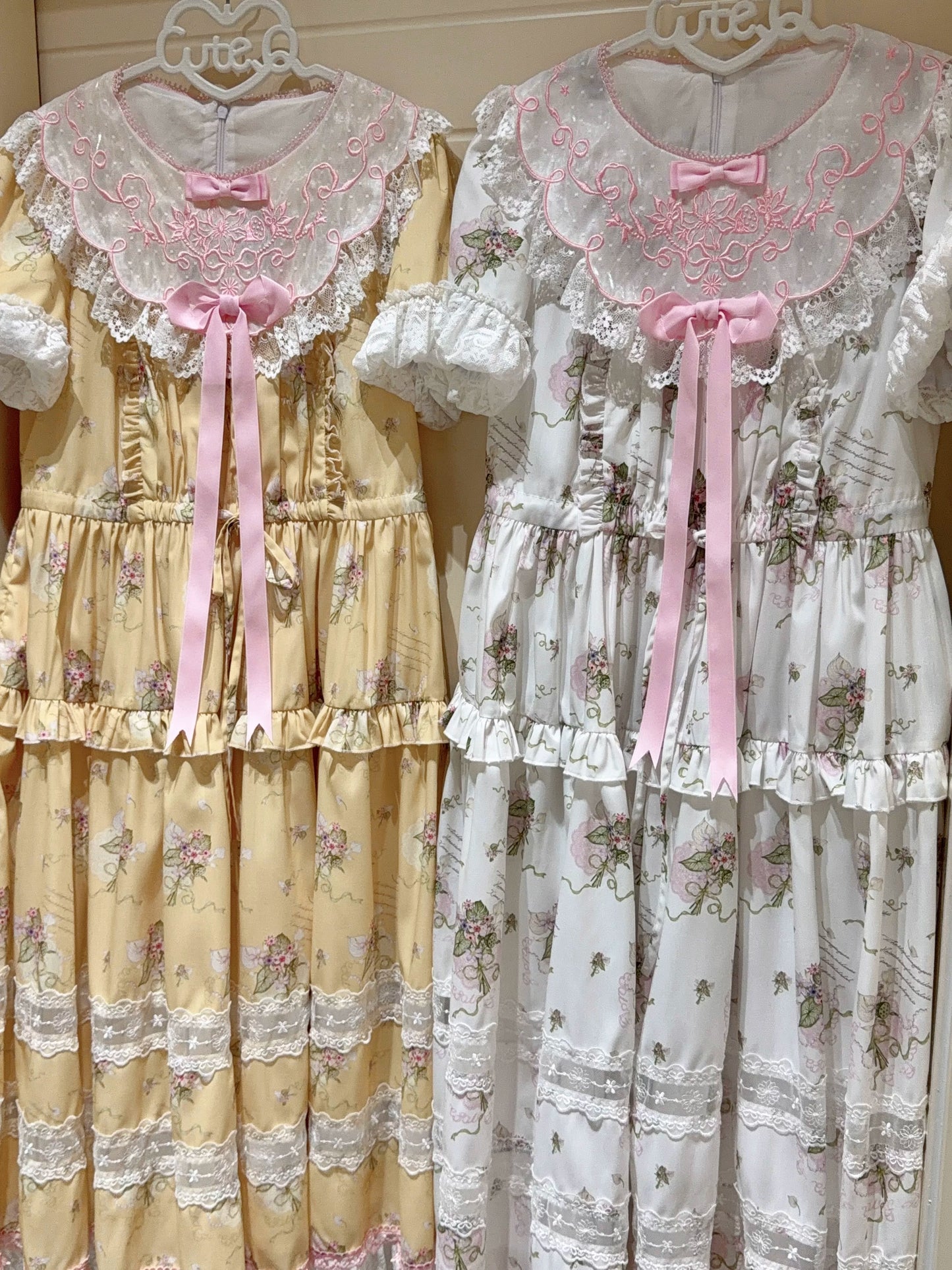 【受注予約~9/8】夏咲の花々 ワンピース【Fairy Doll】