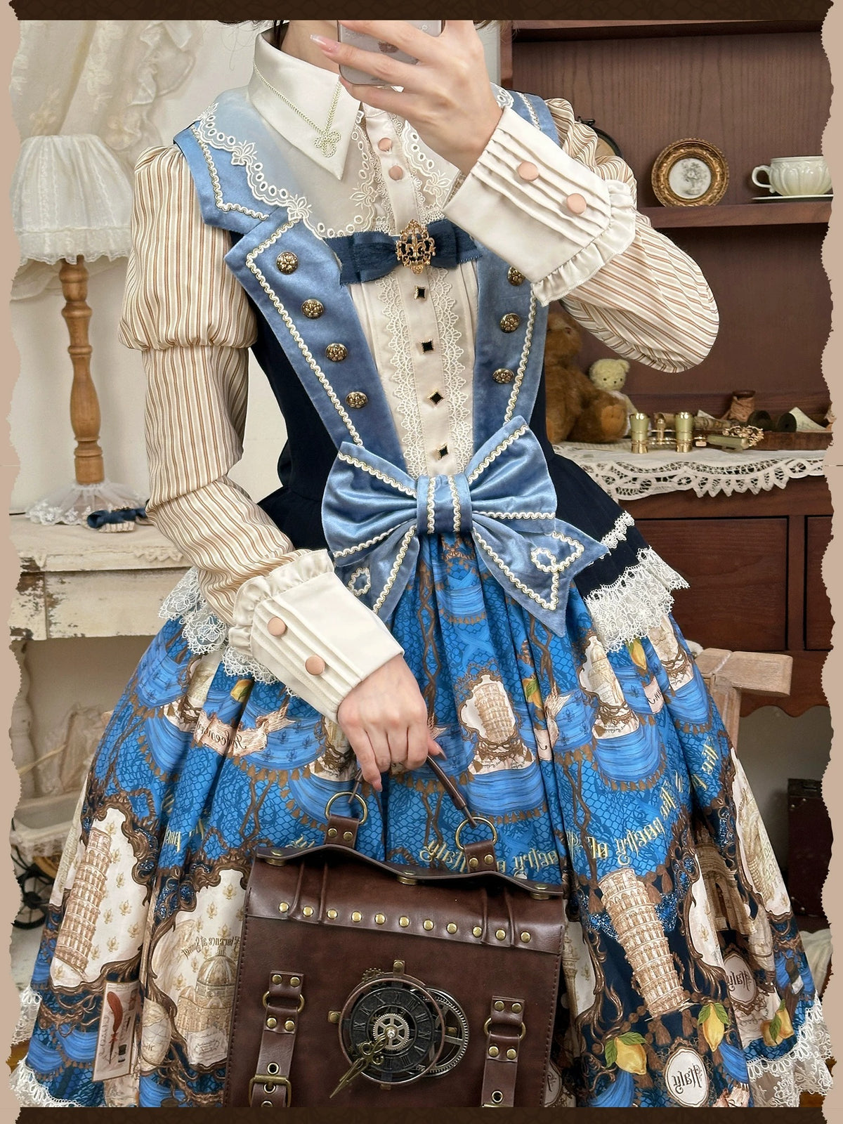 【受注予約~11/5】イタリア旅行記 ジャケット・ブラウス【Alice Girl】