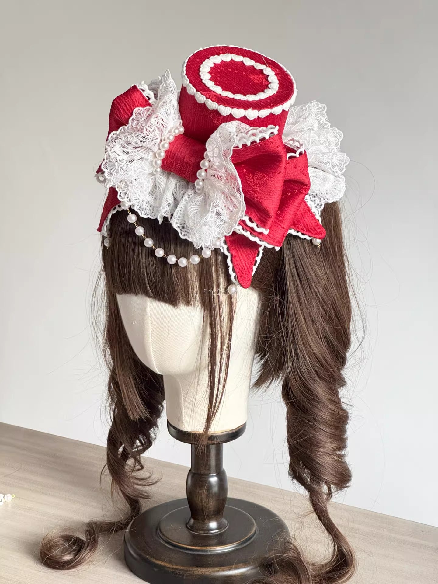 プチリボンシルクハット【妹抖手作工作屋】