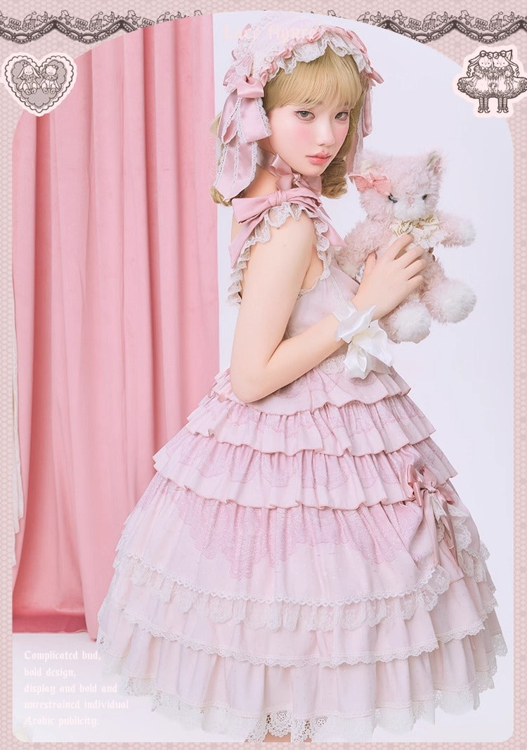 【受注予約~12/23】Race Doll ジャンパースカート(タイプ2)【花与珍珠匣】