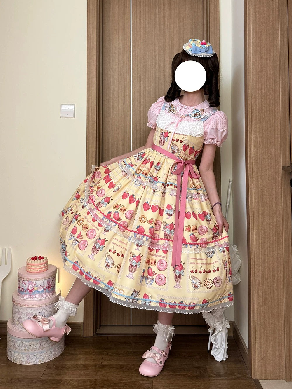 【受注予約~6/24】Strawberry Parfait Tea アクセサリー【Miss Cube】