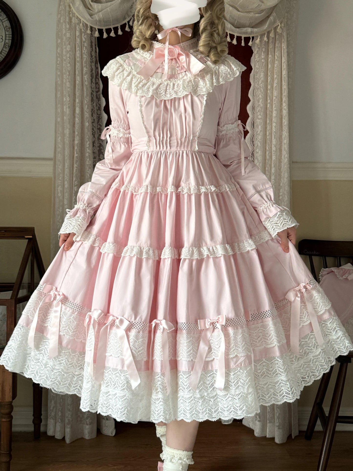 【受注予約~4/16】Edberg Rose ワンピースセット【Rose And Neverland】