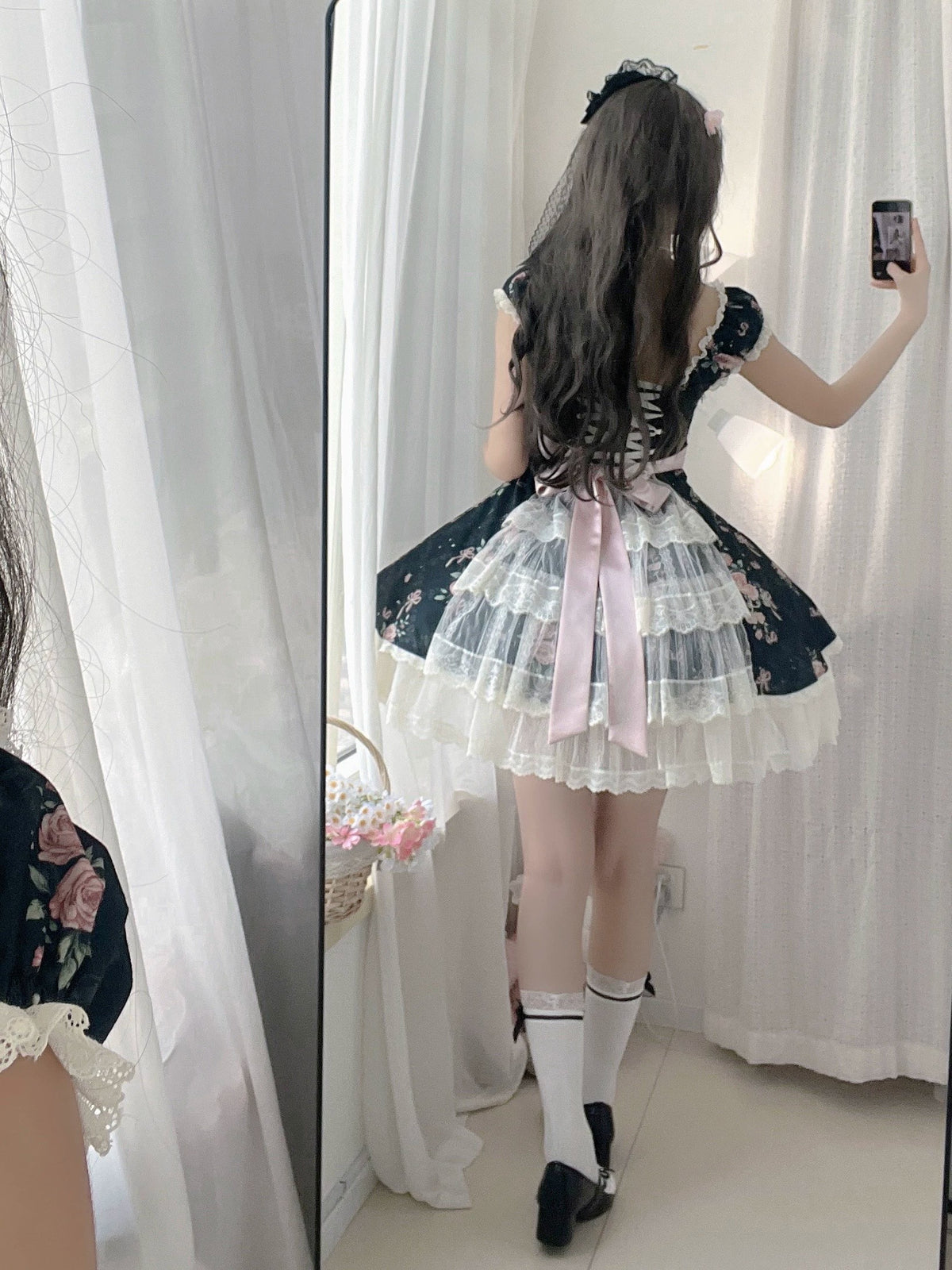 Pearls & Roses ワンピース【千木】