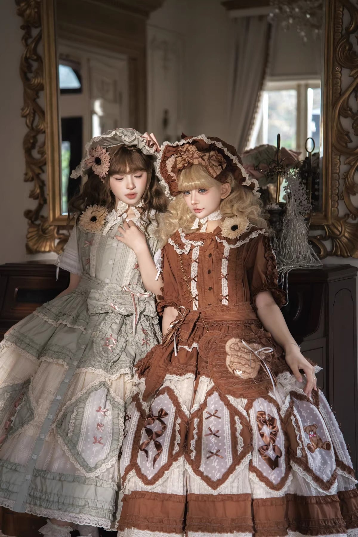 【受注予約~3/18】Rothenburg Bear 4.0 ジャンパースカート(くまなし)【MONO GIRL】