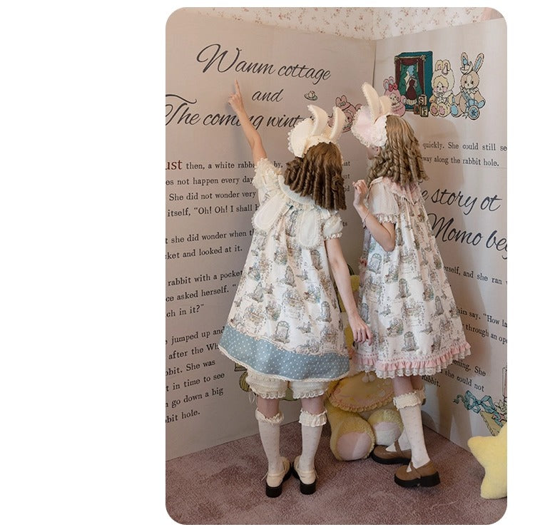 【受注予約~12/4】momo StoryBook ジャンパースカート(タイプ1)【仲夏物語】