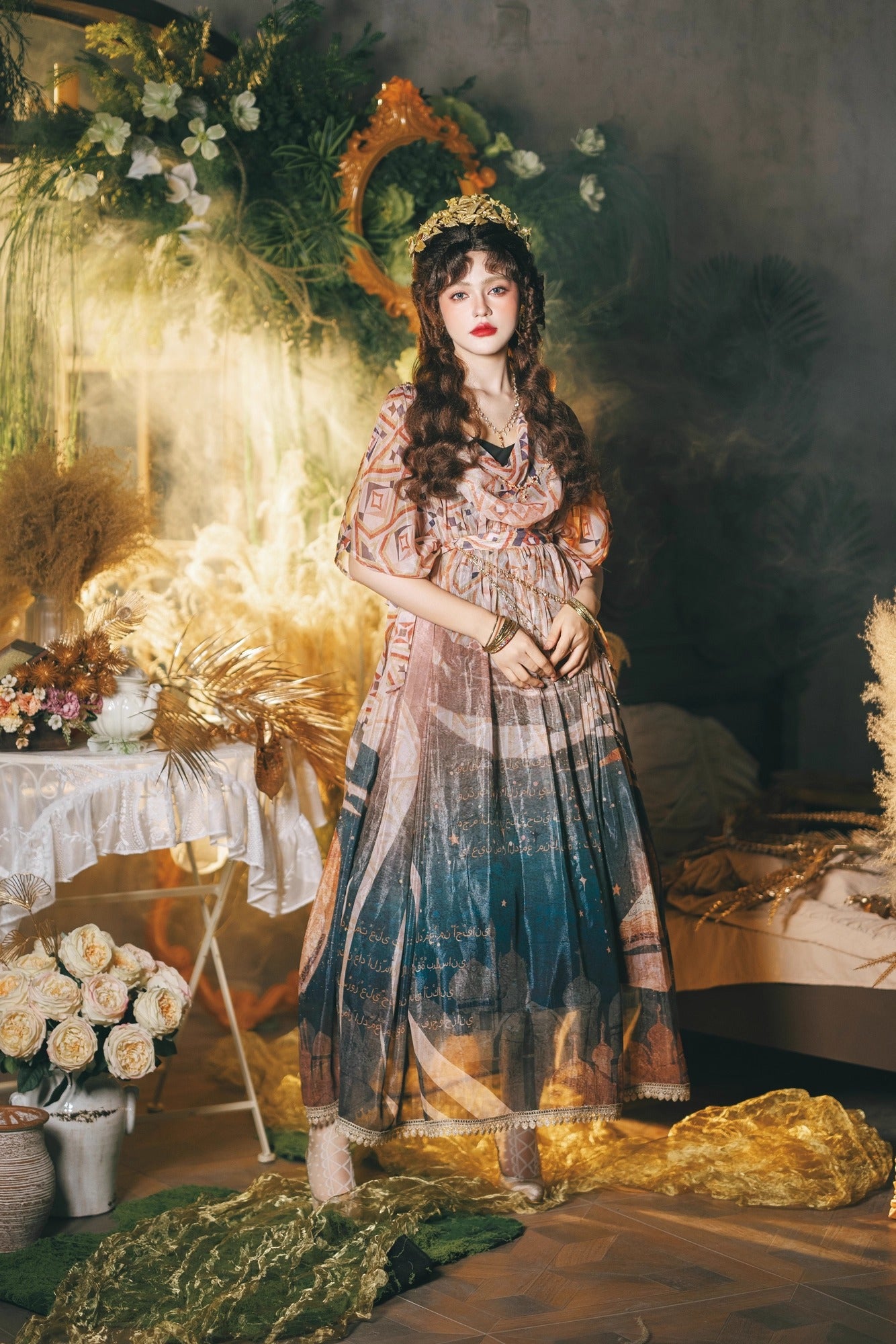 【受注予約~12/11】Stars ワンピース(タイプ2)【FaeriesDaffodil】