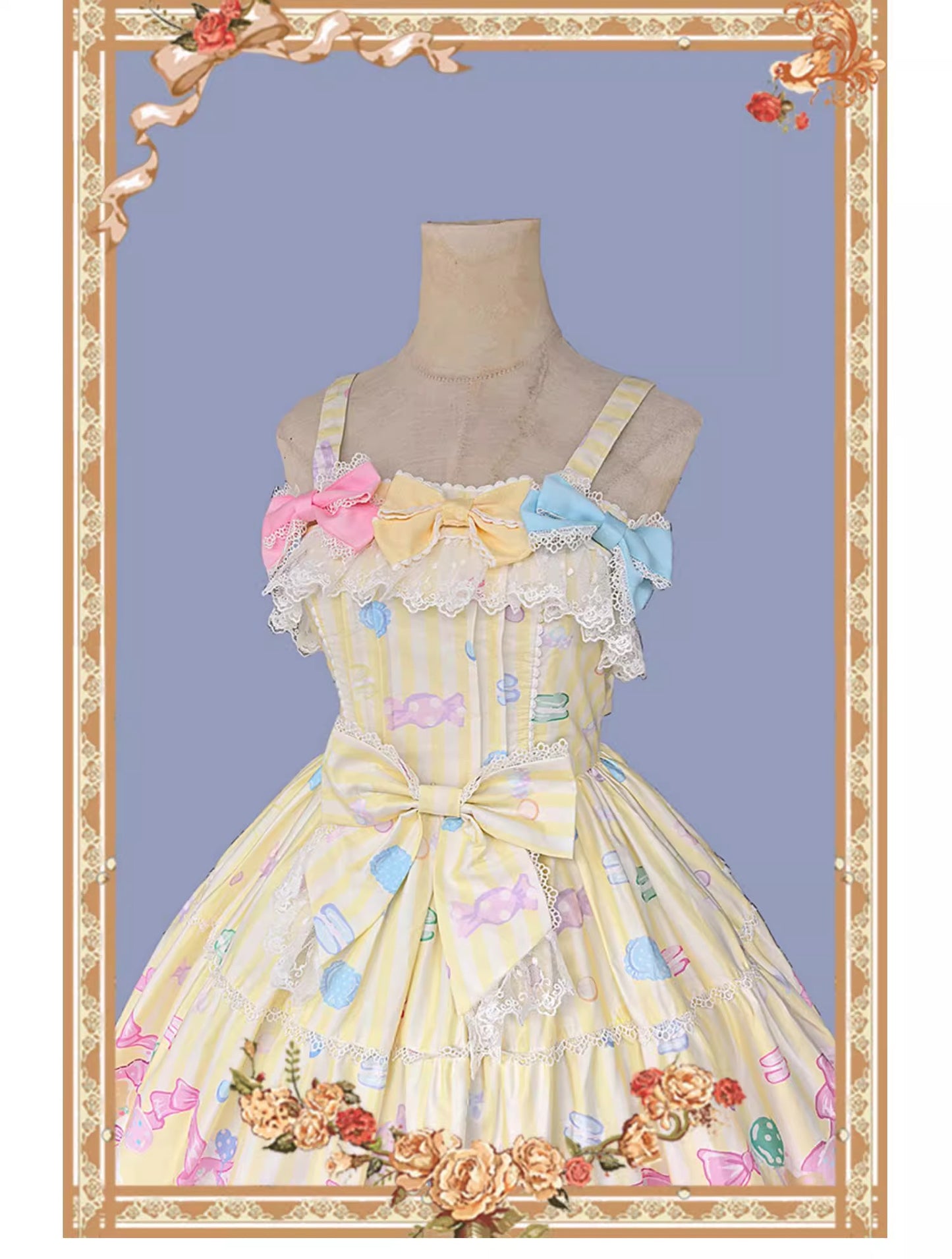 Macarons Dolly House ジャンパースカート(タイプ2)【Infanta】