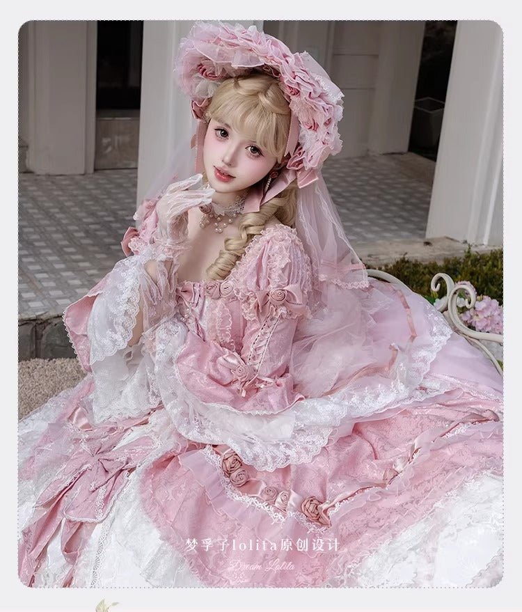 【受注予約~3/19】DreamRococo フルセット(ショート丈)【Dream Lolita】