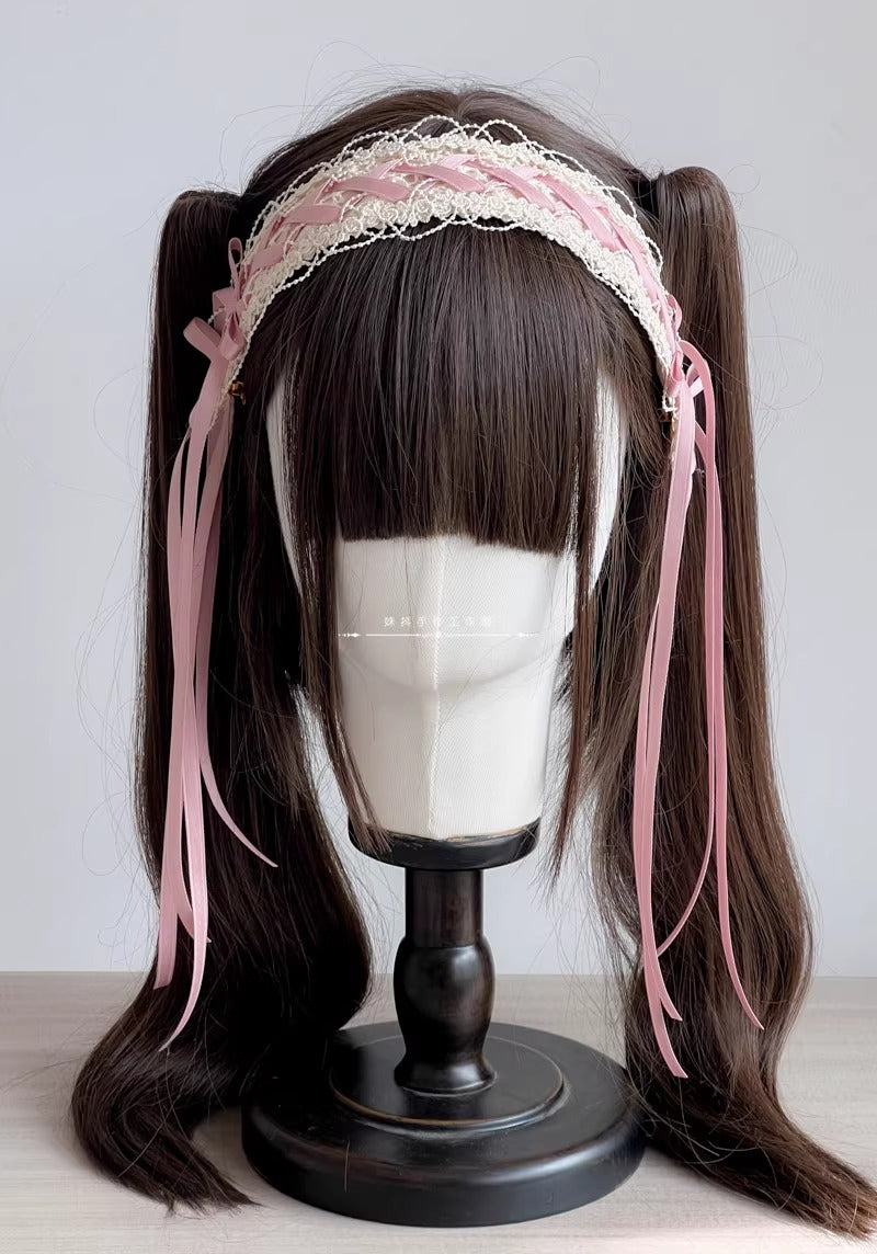 リボンテールヘッドドレス【妹抖手作工作屋】