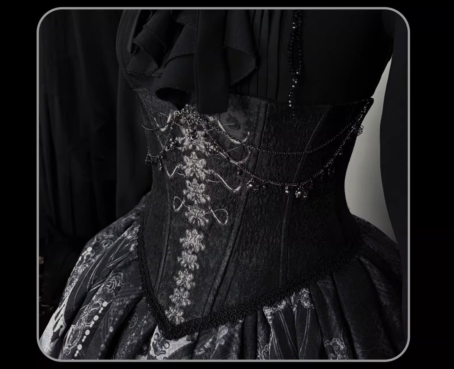 【受注予約~11/20】Butterfly Bone ボレロ・コルセット・ブラウス【SUSIN】