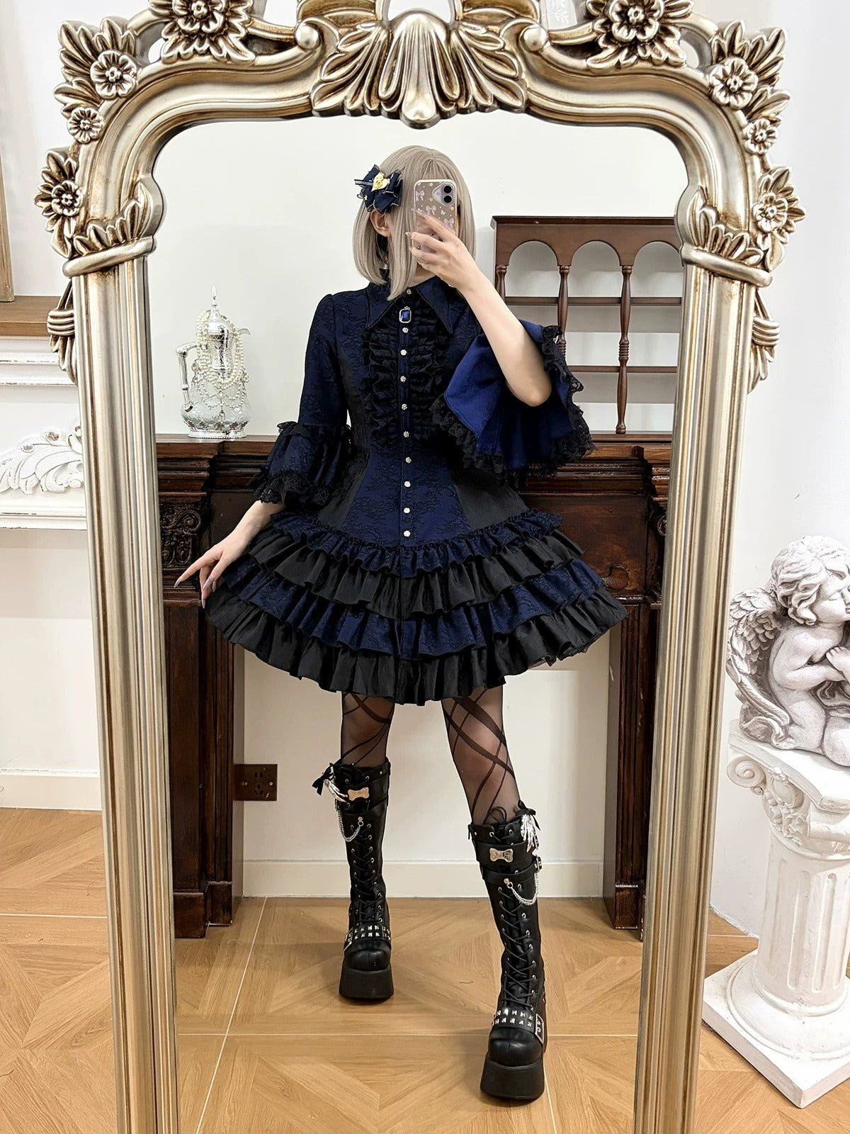 【受注予約~8/6】Revival ワンピース(姫袖)【Little Dipper】