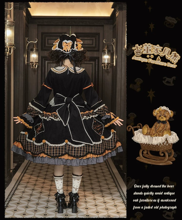 【受注予約~9/8】Antique Furniture Bear アクセサリー【Melliflorpearl】