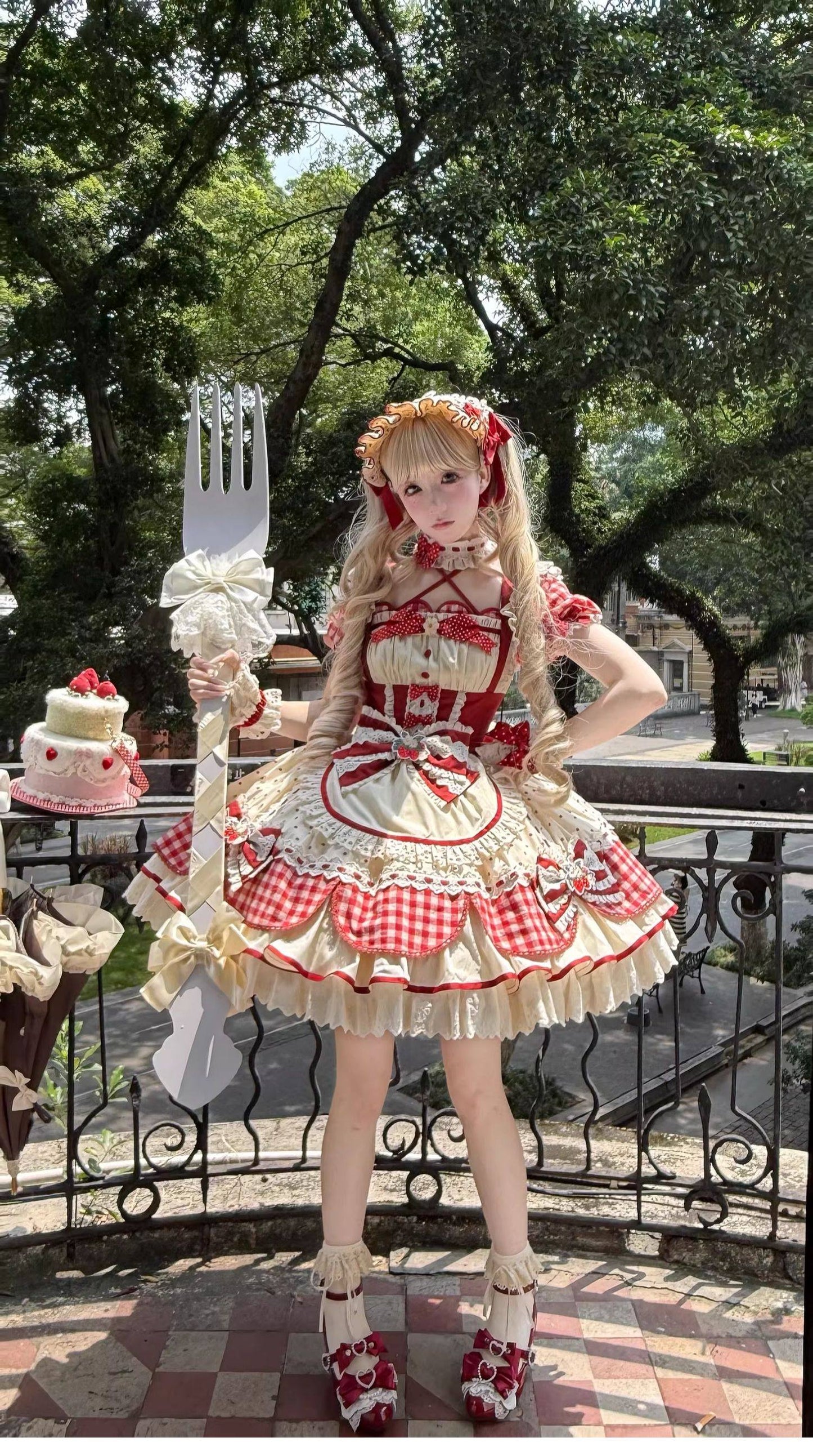 【受注予約~2/19】Berry Forest ワンピース【小欣】