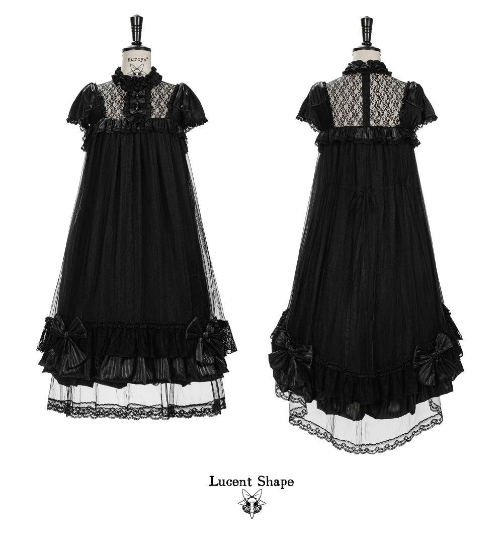 【受注予約~6/3】Lucent Shape ワンピース【Kuroya】