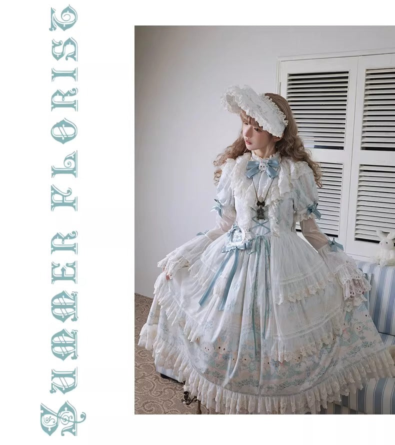 Retro Doll Garden ワンピース・ジャンパースカート【南笙阁】 – Epetice