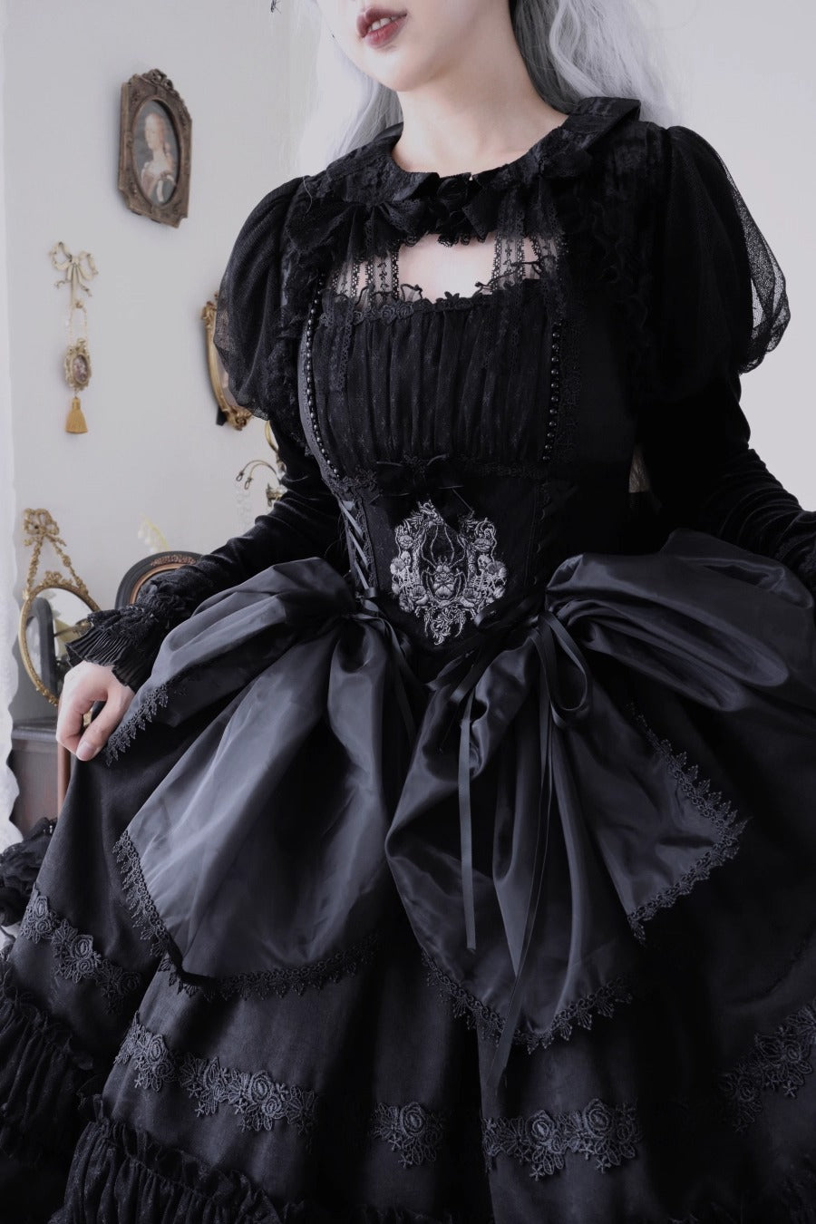 【受注予約~12/11】月光蜘蛛 ケープ・ボレロ【Moon River】