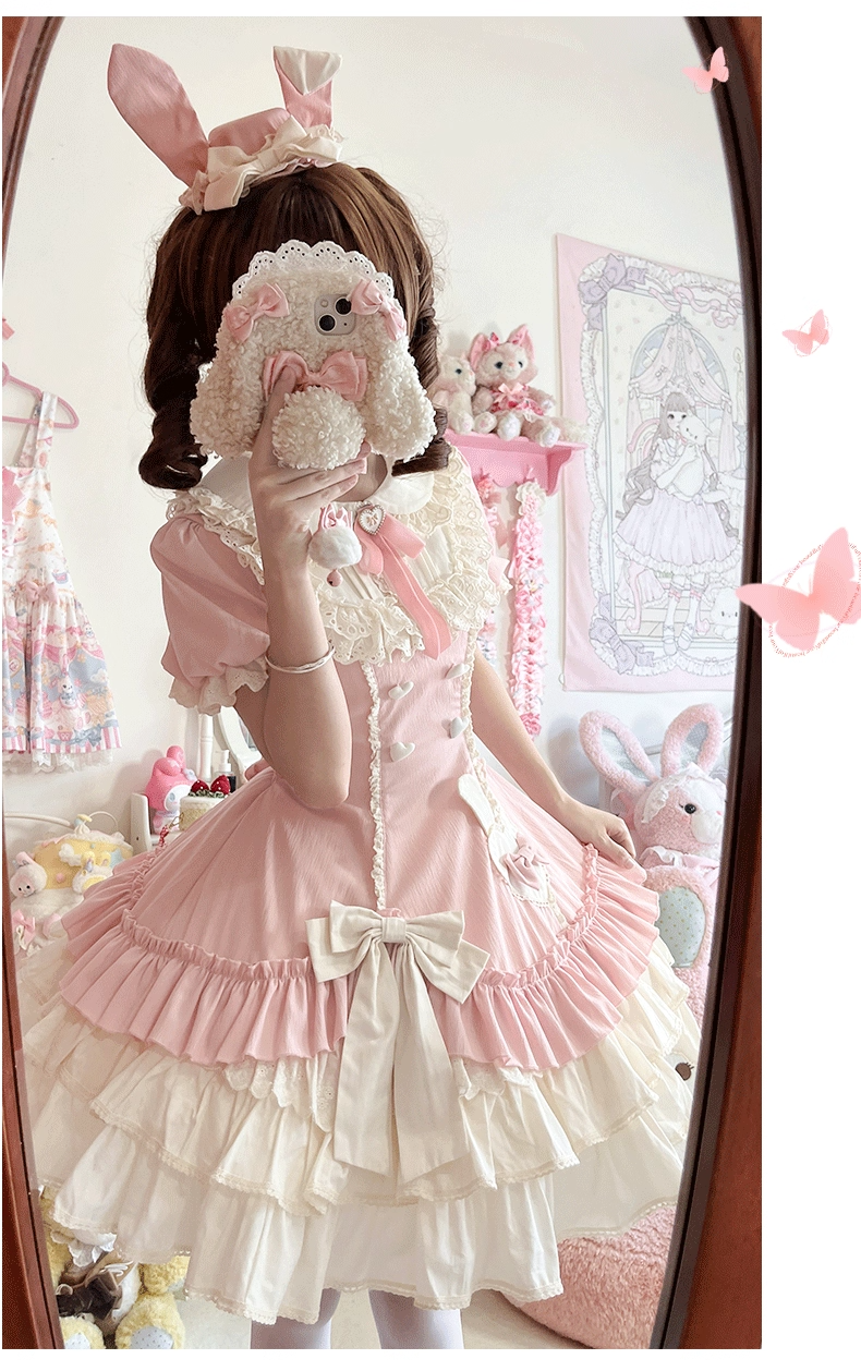 【受注予約~11/19】バターの蕾 ワンピース【織綿園】