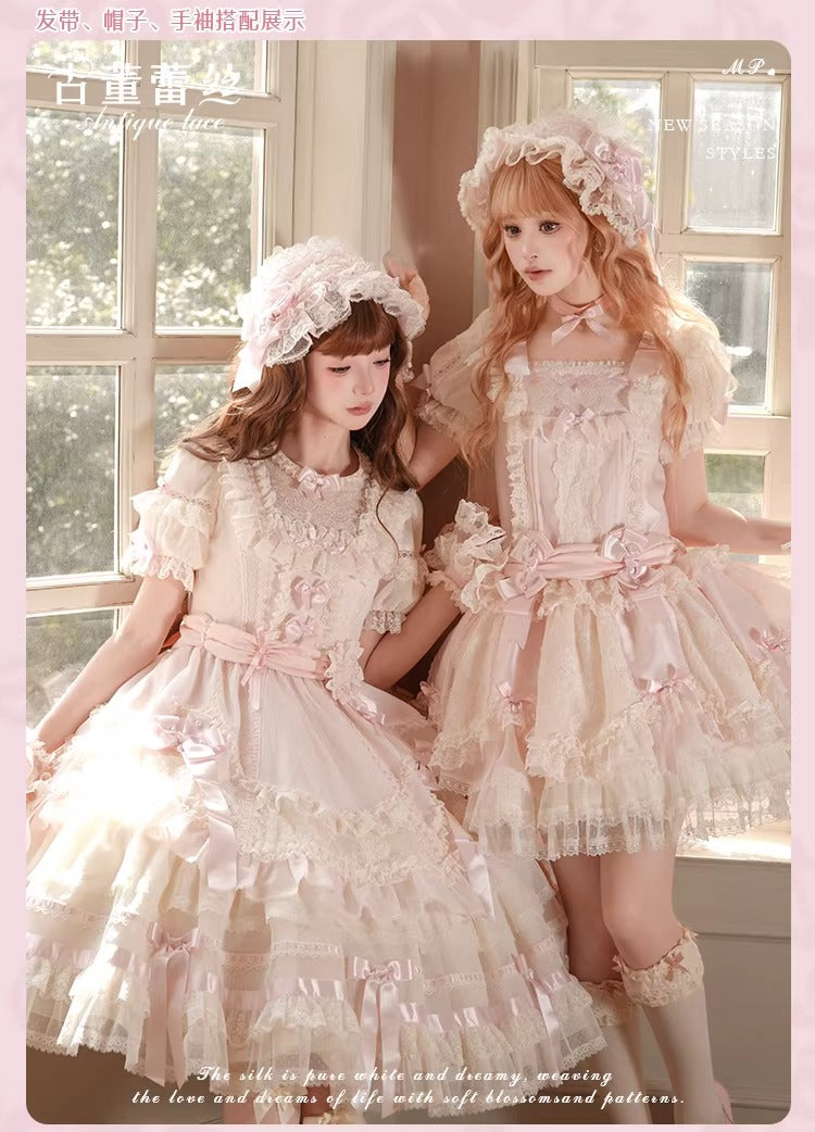 【受注予約~4/2】Antique Race アクセサリー【花与珍珠匣】