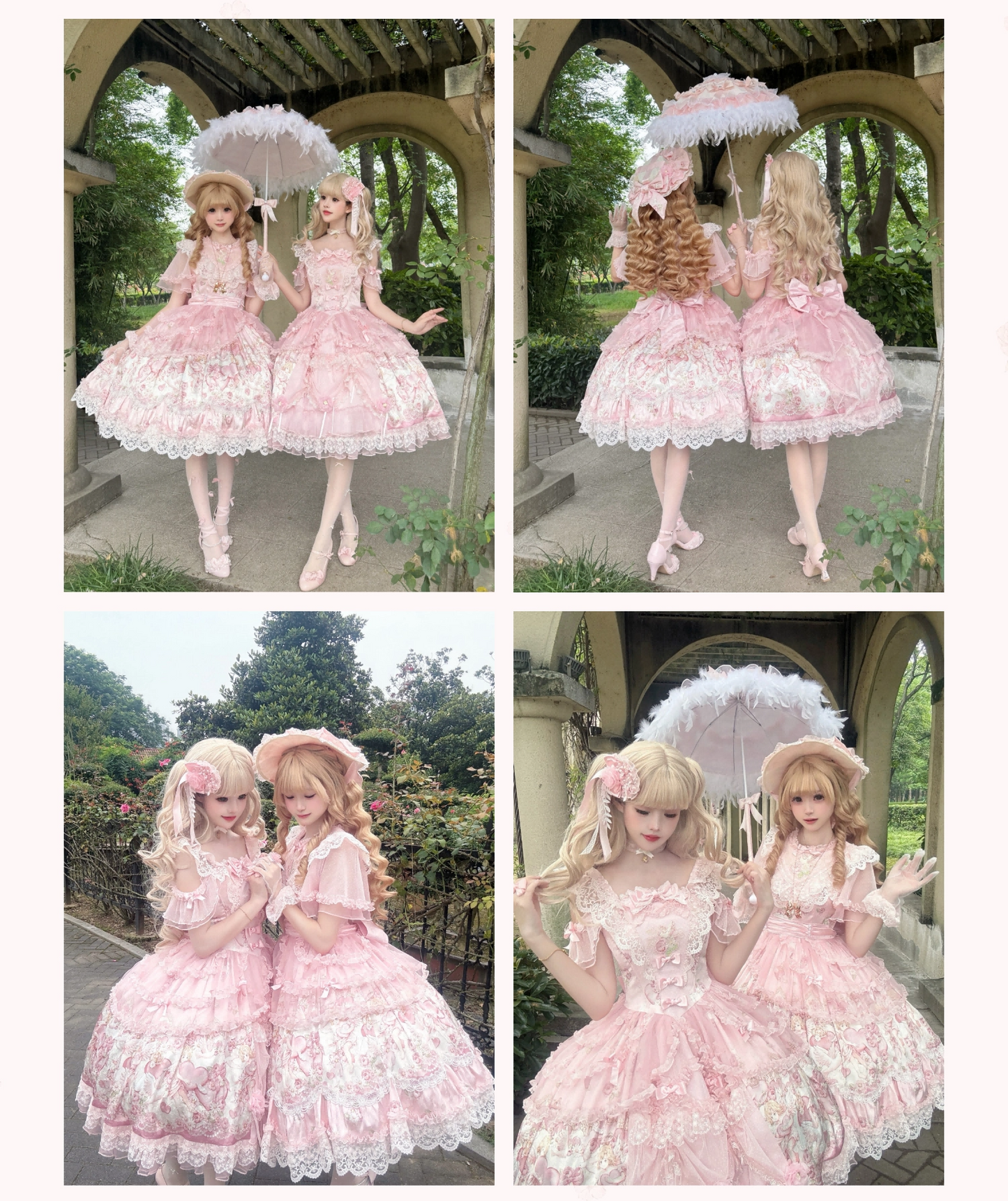 【受注予約~7/26】Cupid, God of Love ワンピース・ジャンパースカート【Dreamscape Double Cherry Blossom Box】