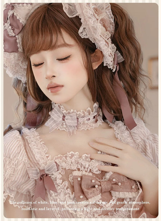 【受注予約~8/3】Striped Maiden アクセサリー【花与珍珠匣】
