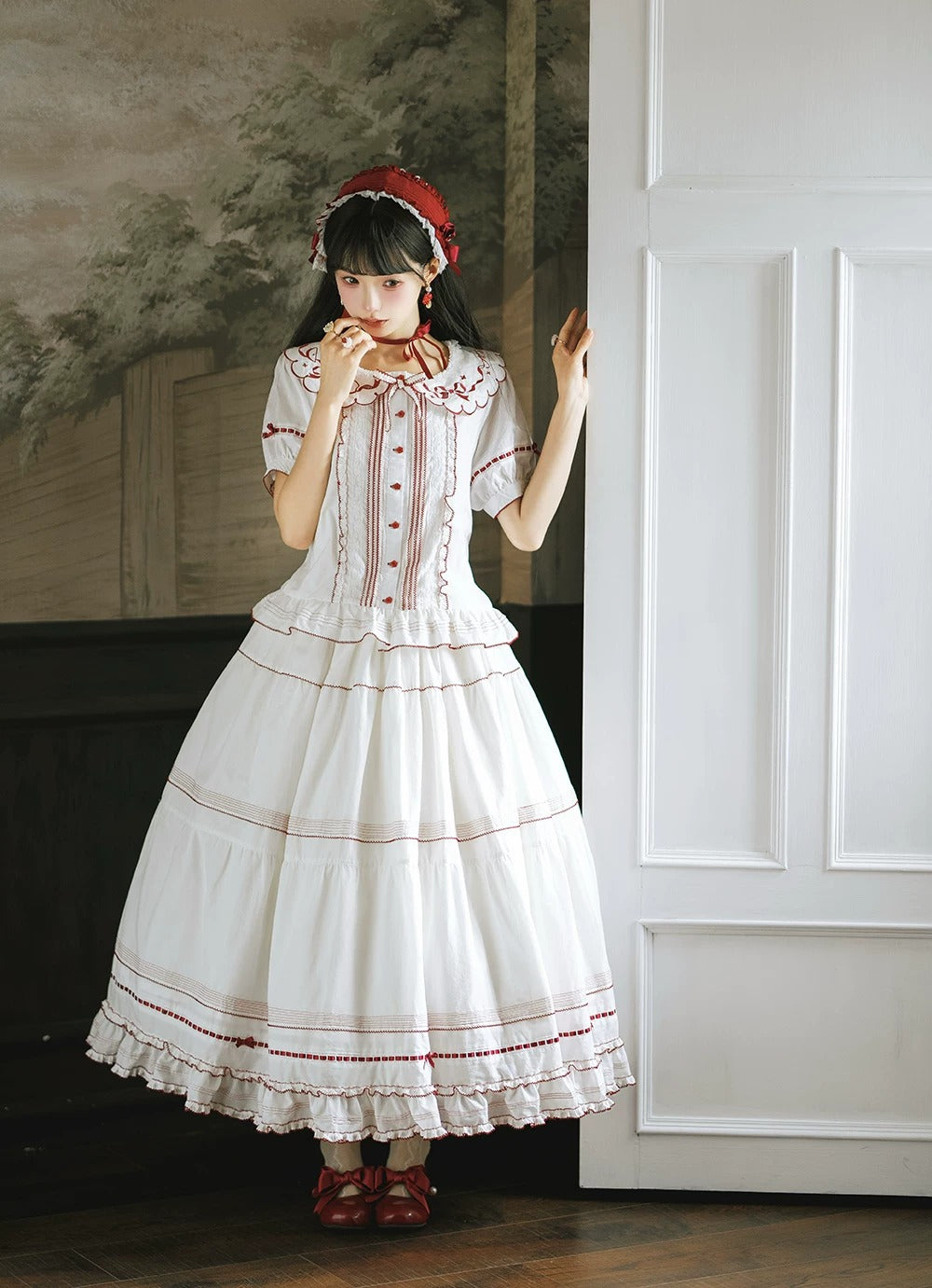 【受注予約~7/23】Orchard of the Four Seasons ブラウス【Miss Point】