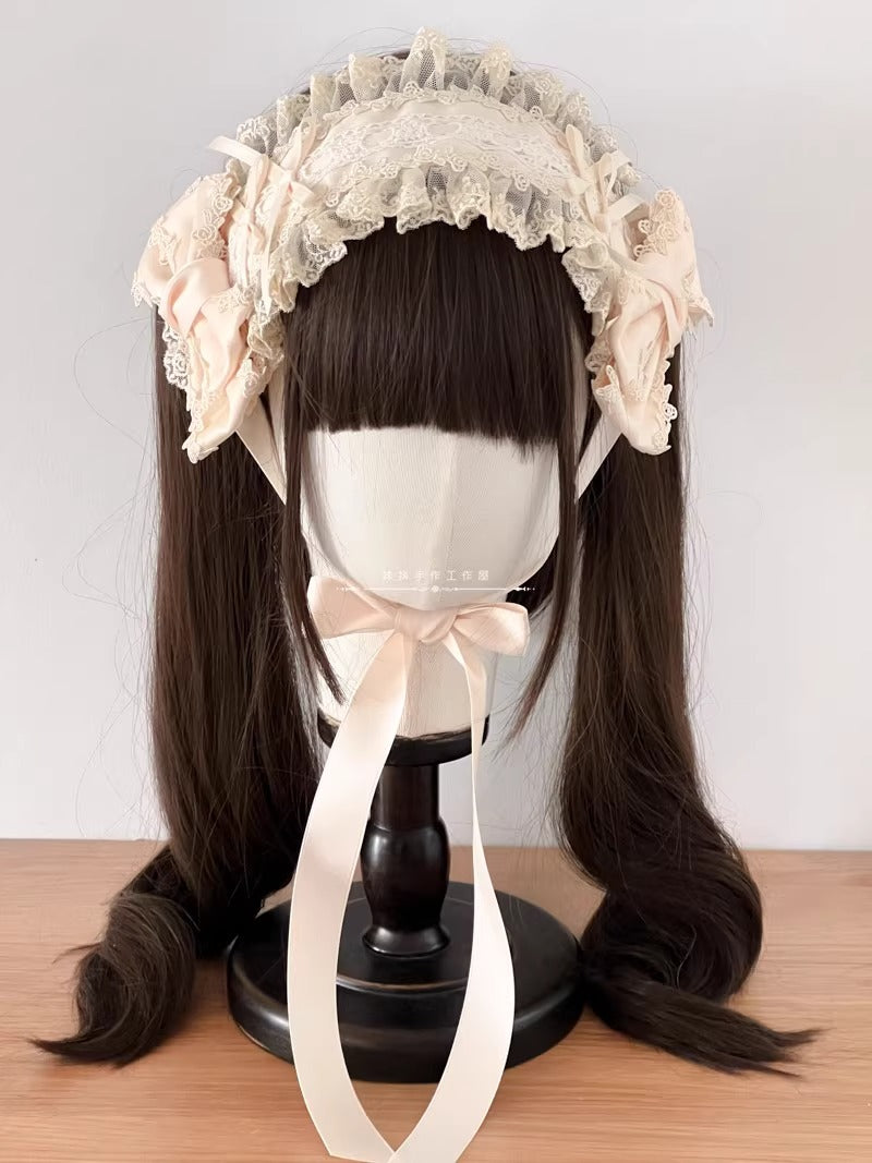 トリプルリボン ヘッドドレス【妹抖手作工作屋】