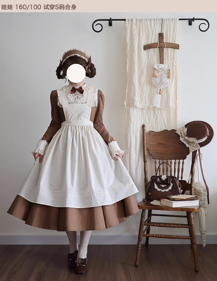 【受注予約~10/6】Witch's Tea Break エプロン【Stamp Albums】