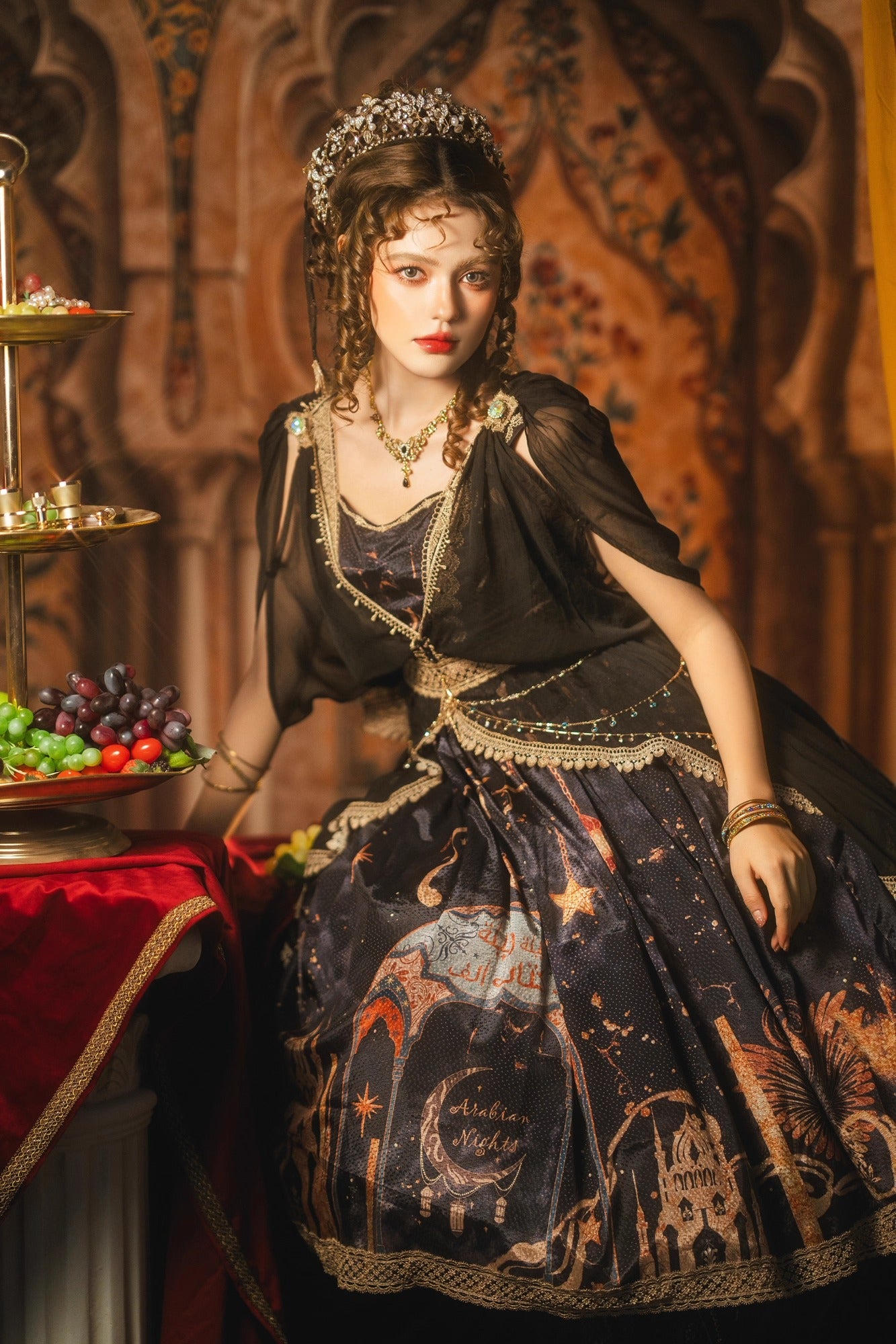 【受注予約~12/11】Stars ジャンパースカート【FaeriesDaffodil】