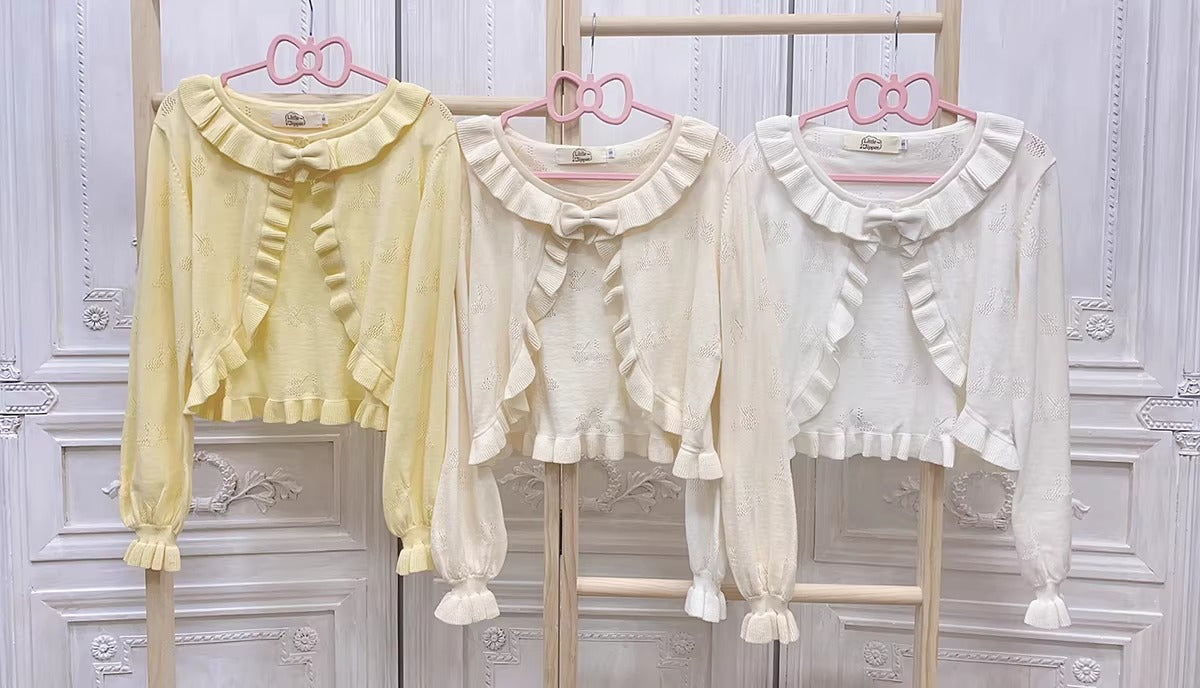 Cherry ボレロカーディガン【Little Dipper】