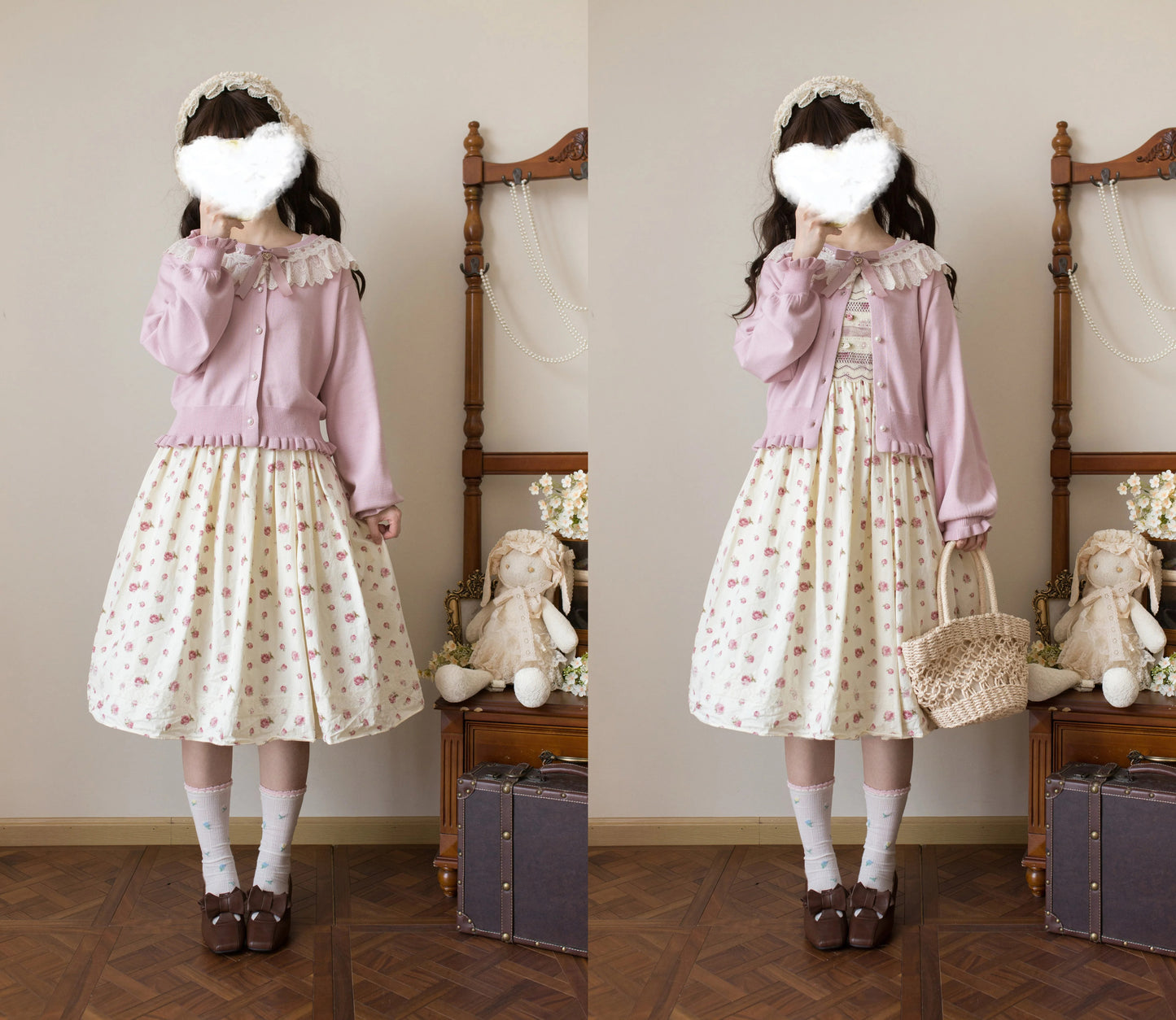 Sweet Dream カーディガン【MIST】