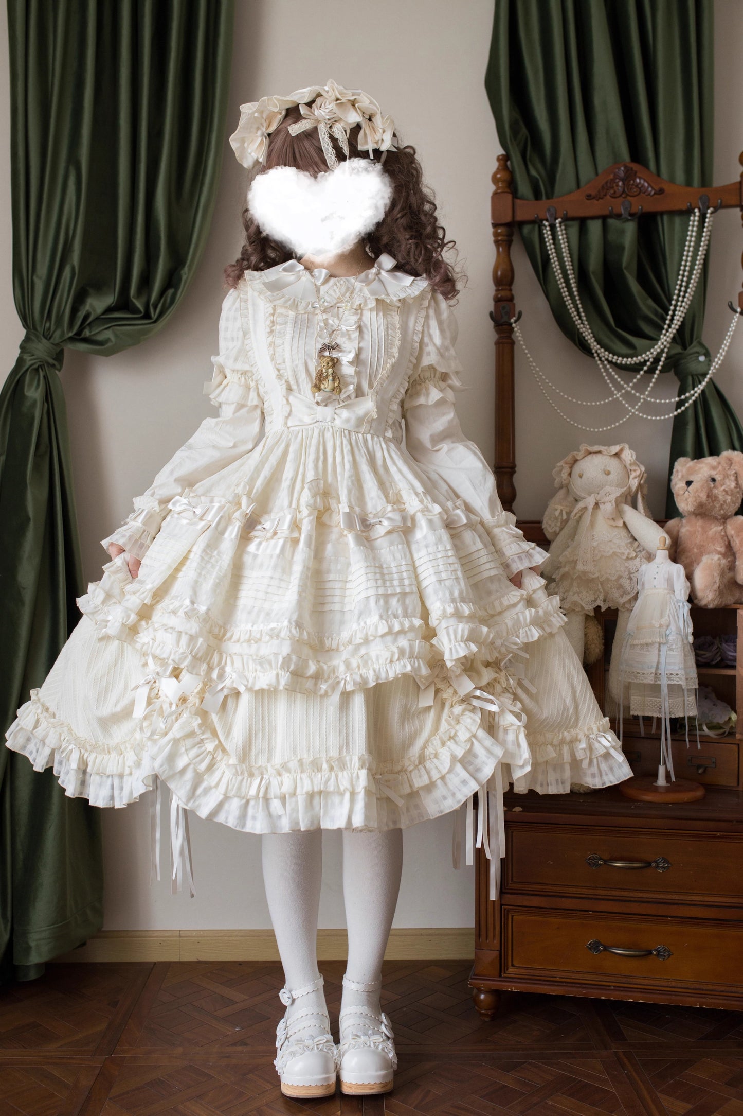 BeiBei オーバースカート【BearsDinner】