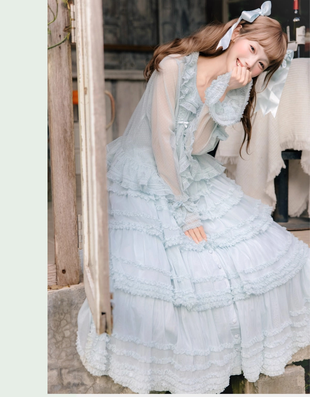 【受注予約~12/24】Lillian's Summer ジャンパースカート(タイプ2・ショート丈)【Spring Flower Language】