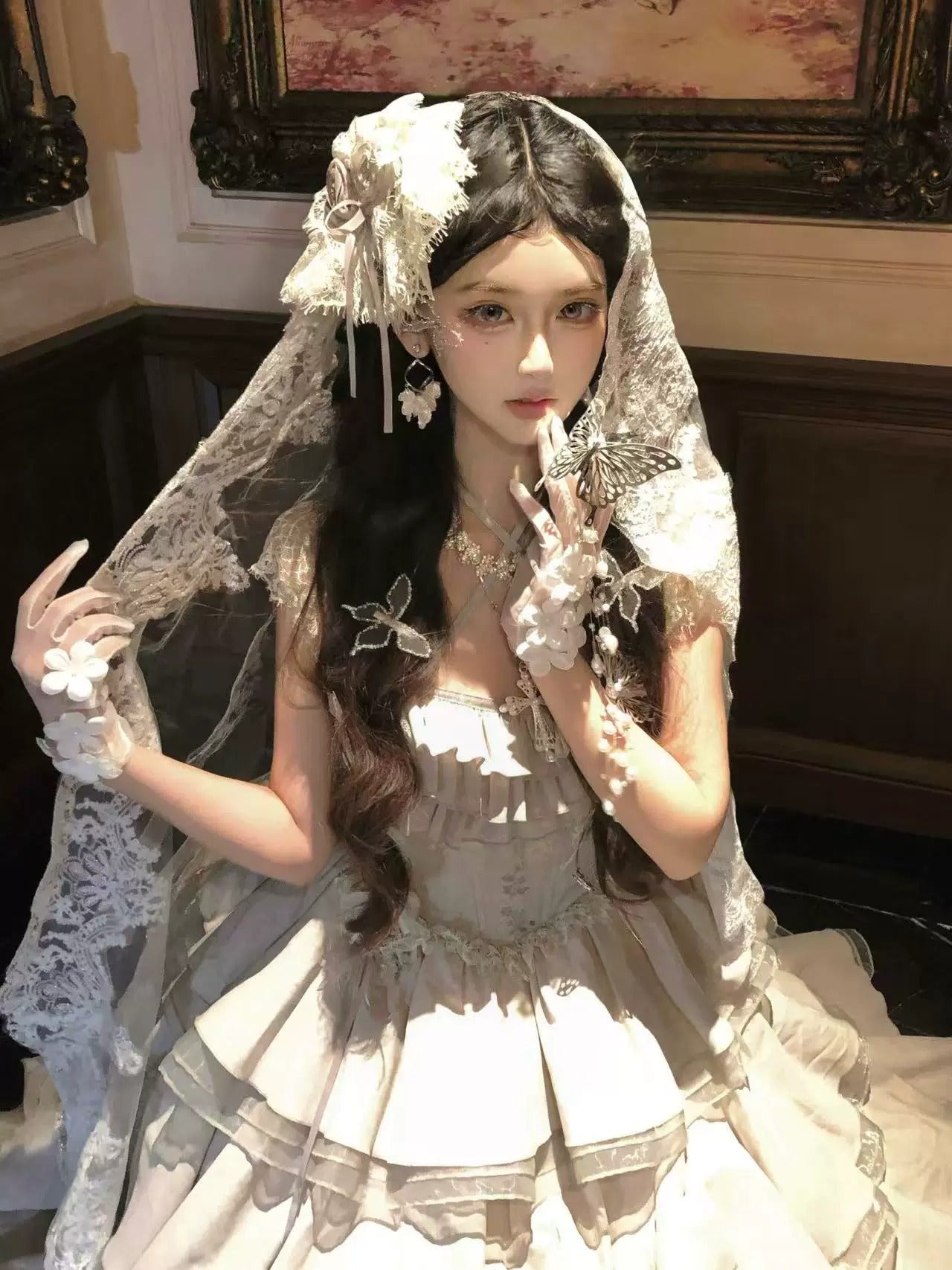 【受注予約~4/27】Lingxi ワンピース【sara bell】