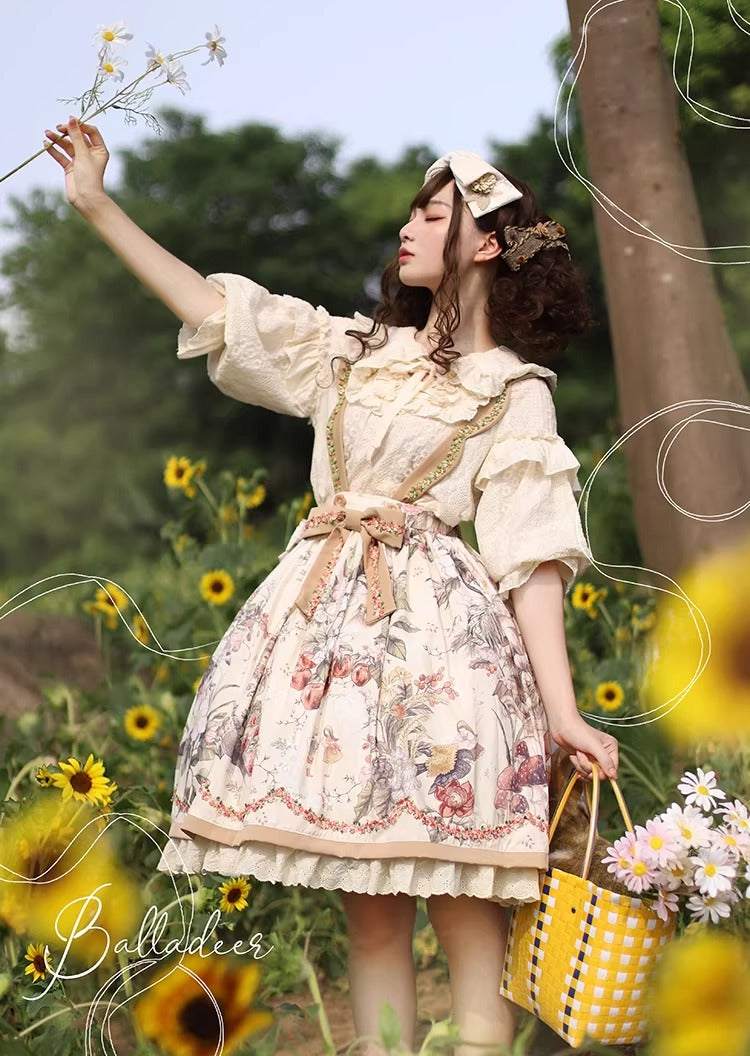 田園少女 ブラウス【Balladeer】