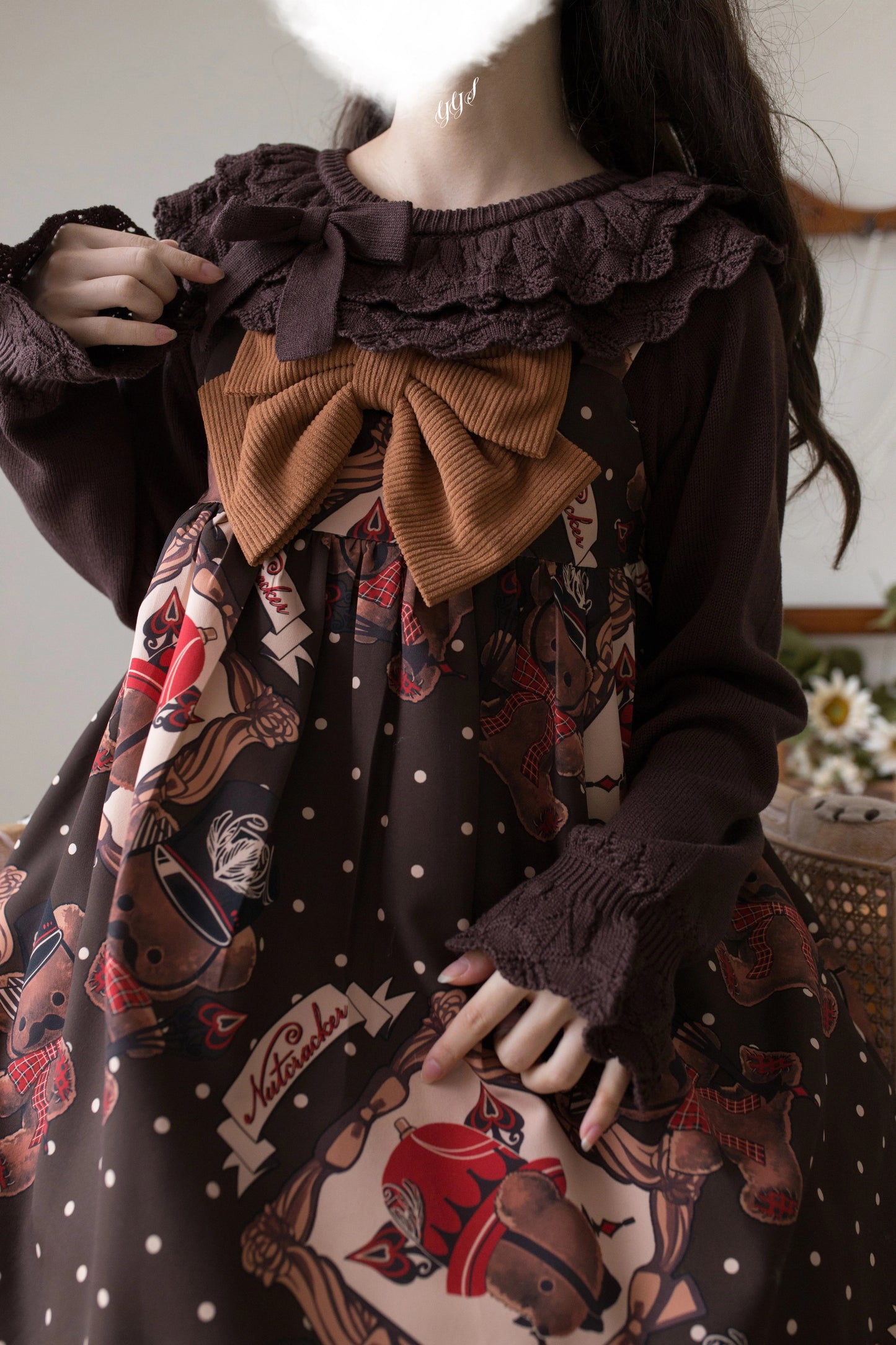 NANA フリルニットトップス【MIST】