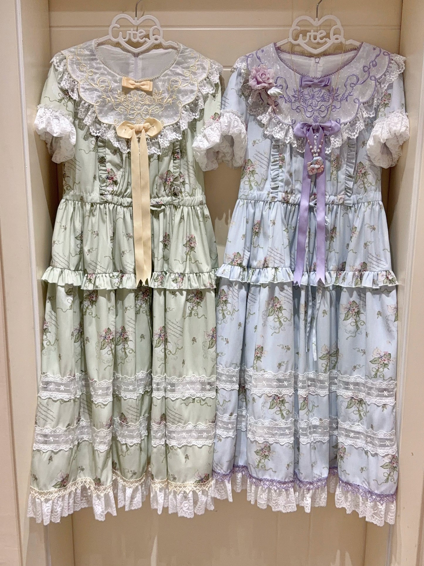 【受注予約~9/8】夏咲の花々 ワンピース【Fairy Doll】