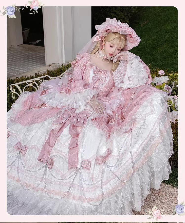 【受注予約~3/19】DreamRococo フルセット(ショート丈)【Dream Lolita】