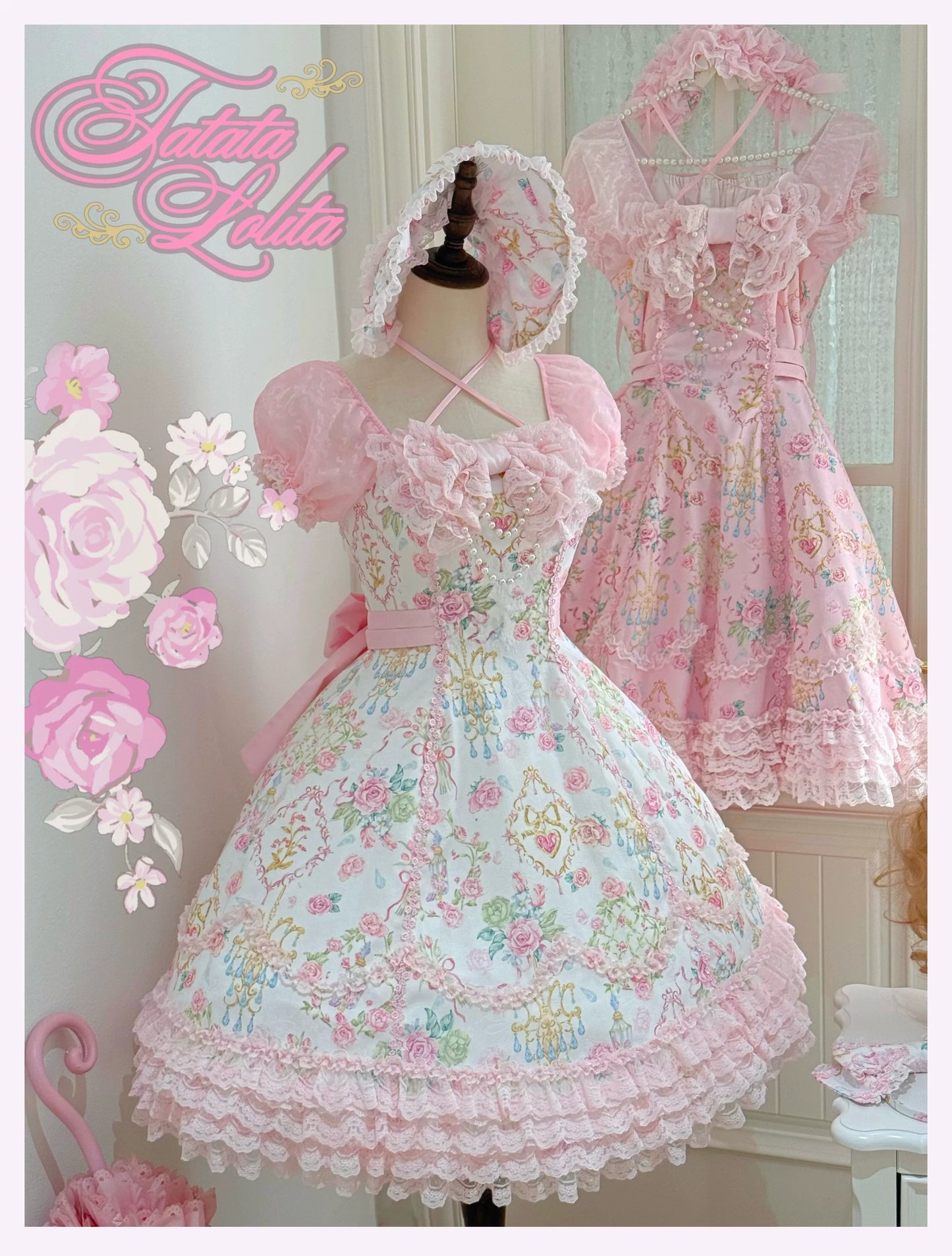 【受注予約~5/28】Spring 2025 ワンピース・ジャンパースカート【TaTaTa Lolita】