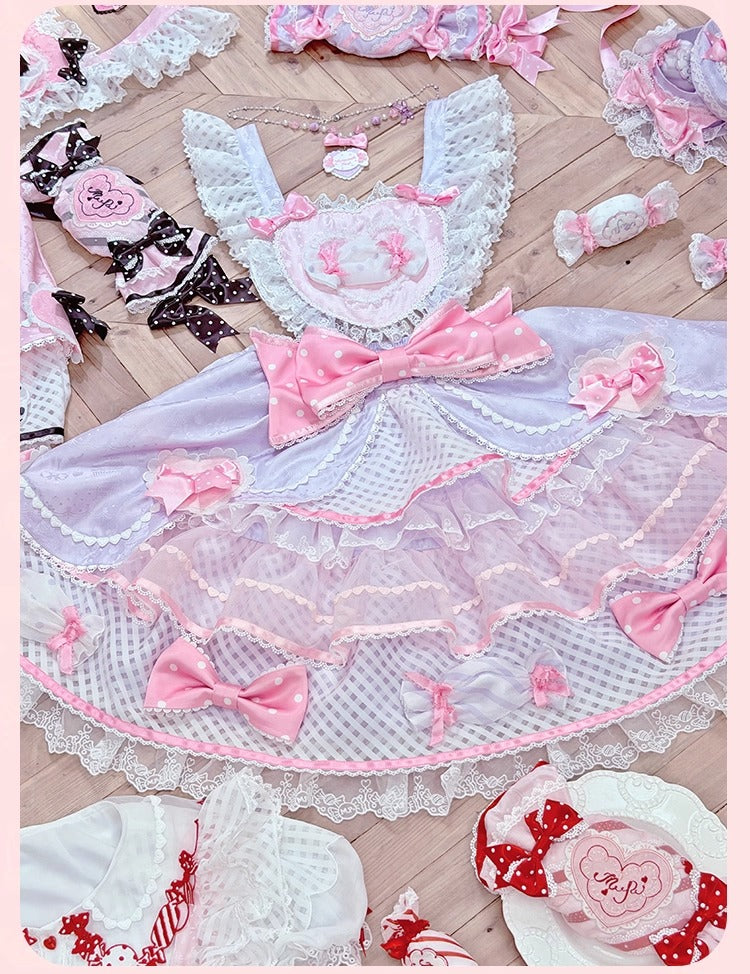 【受注予約~12/8】Candy Wrapper トップス・スカート【花与珍珠匣】