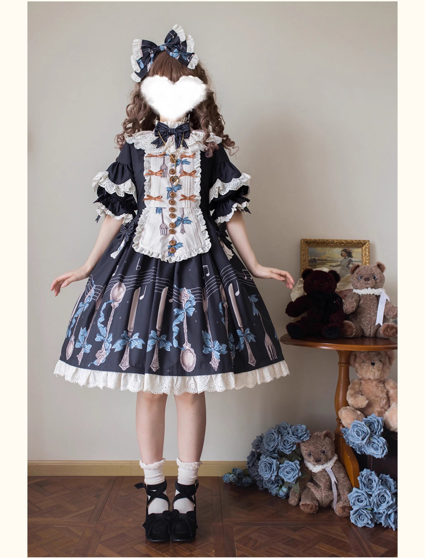 【受注予約~8/28】Witch's Dinner ワンピース・ジャンパースカート【Milu Forest】