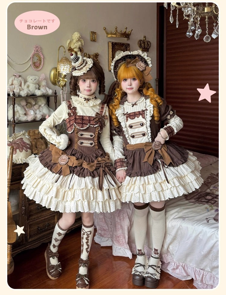 [Pre-orders until October 9th] Hazelnut Cocoa Dress/Jumper Skirt [Doujingo]