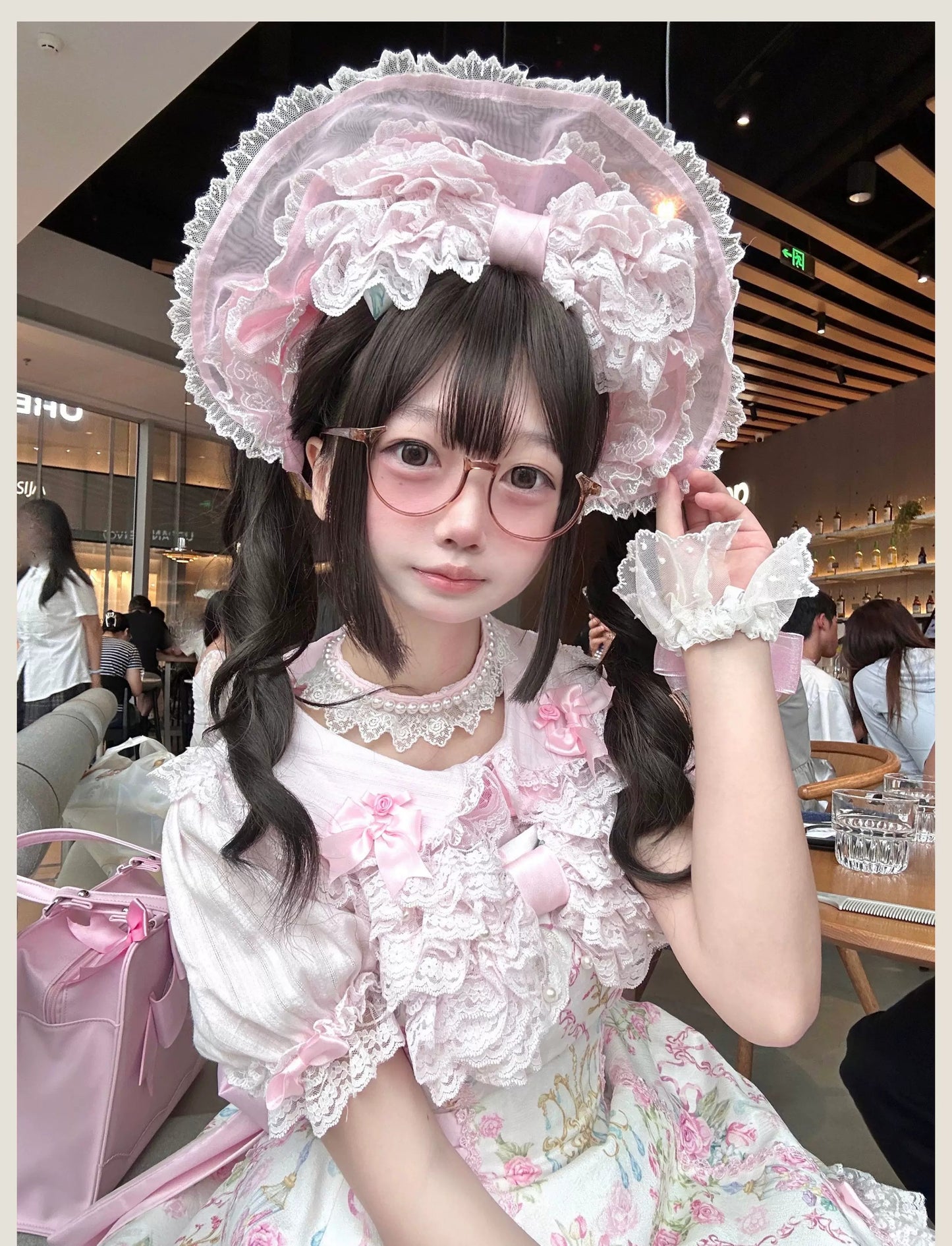 Vintage Flower Wall ブラウス【TaTaTa Lolita】