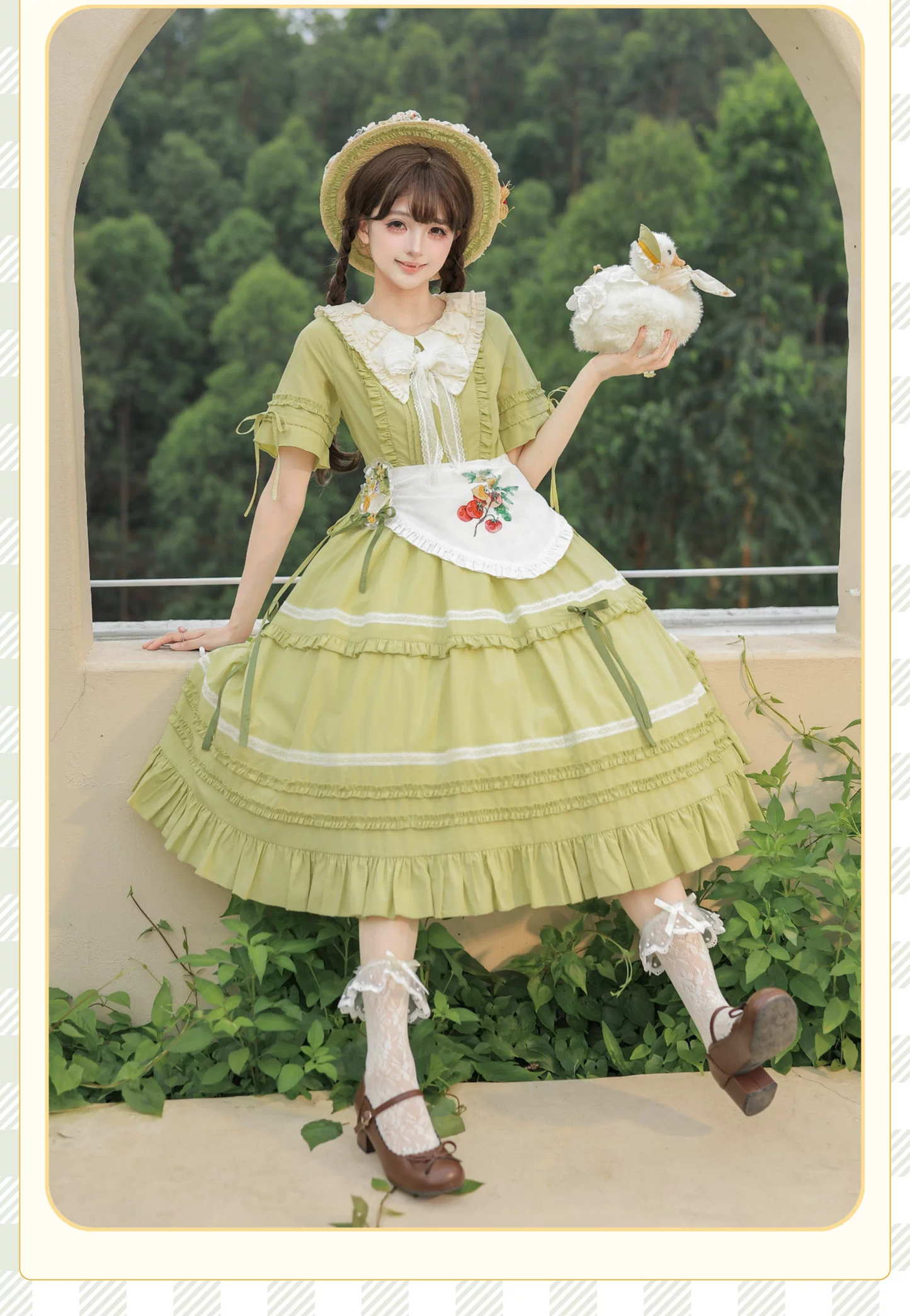 【受注予約~8/6】Summer Ode ワンピース【Summer Day】