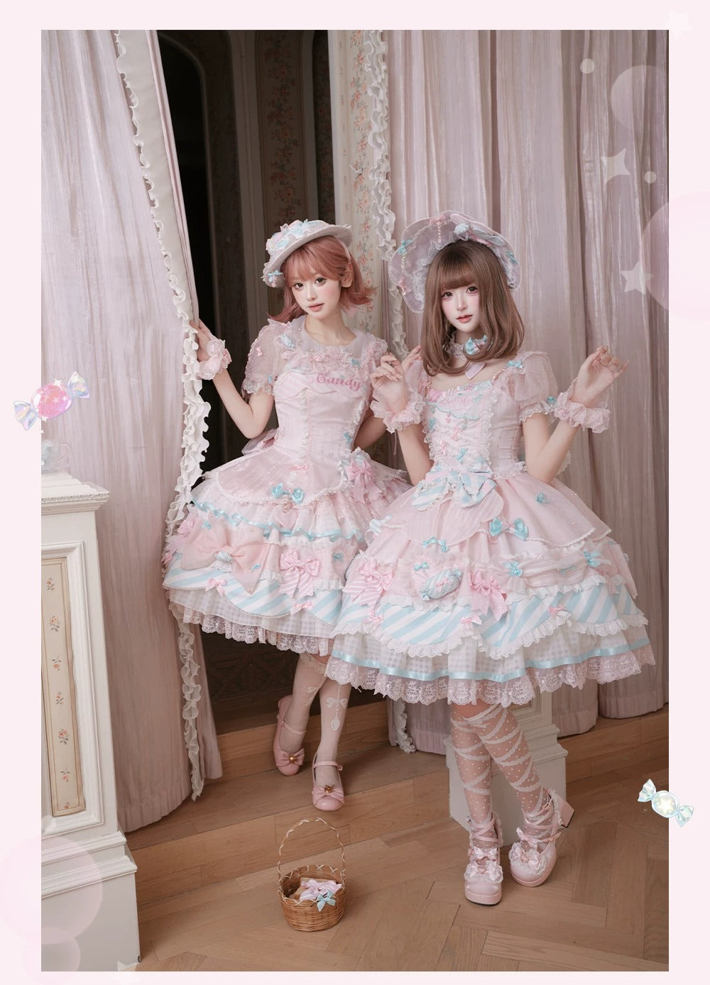 【受注予約~7/9】Candy Room フルセット・ブラウス【Dream Lolita】