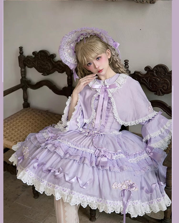 【受注予約~10/15】Bouquet Charlotte ジャンパースカート【Bolelo】