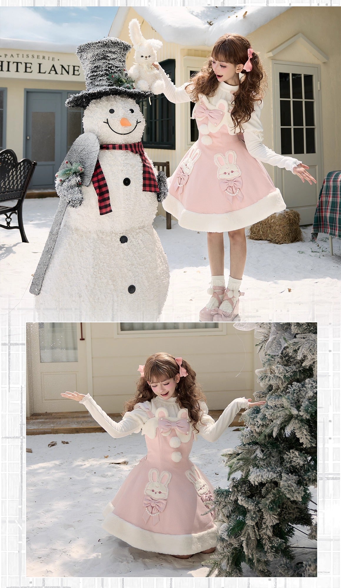 【受注予約~10/20】Champs Messenger ジャンパースカート・インナートップス【LizBird】