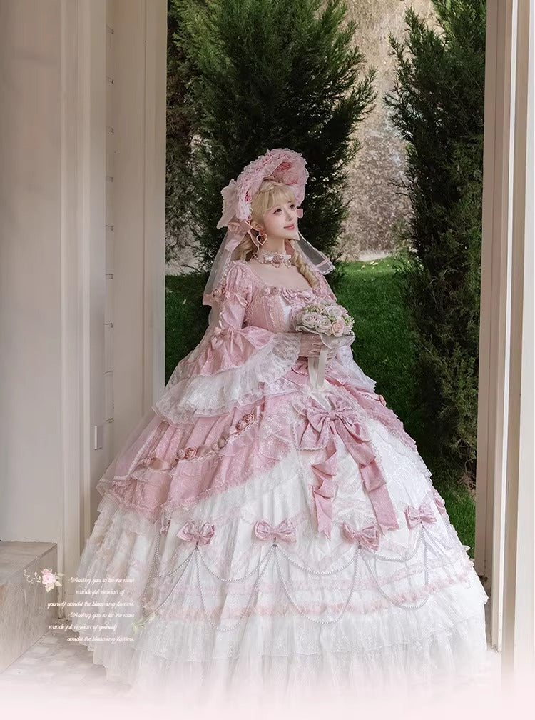 【受注予約~3/19】DreamRococo フルセット(ショート丈)【Dream Lolita】