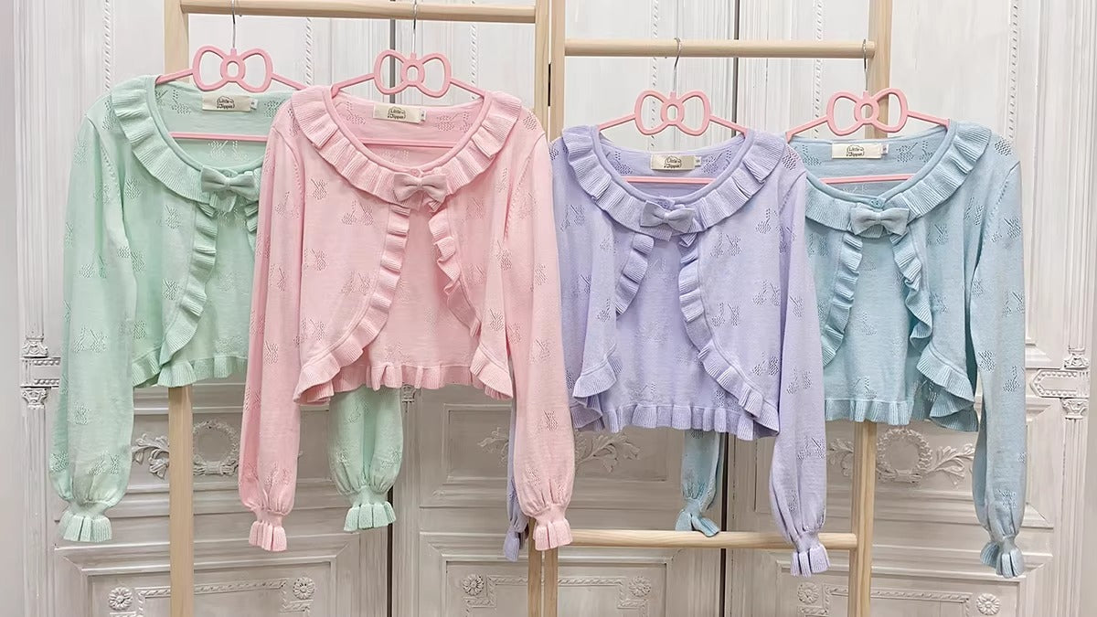 Cherry ボレロカーディガン【Little Dipper】