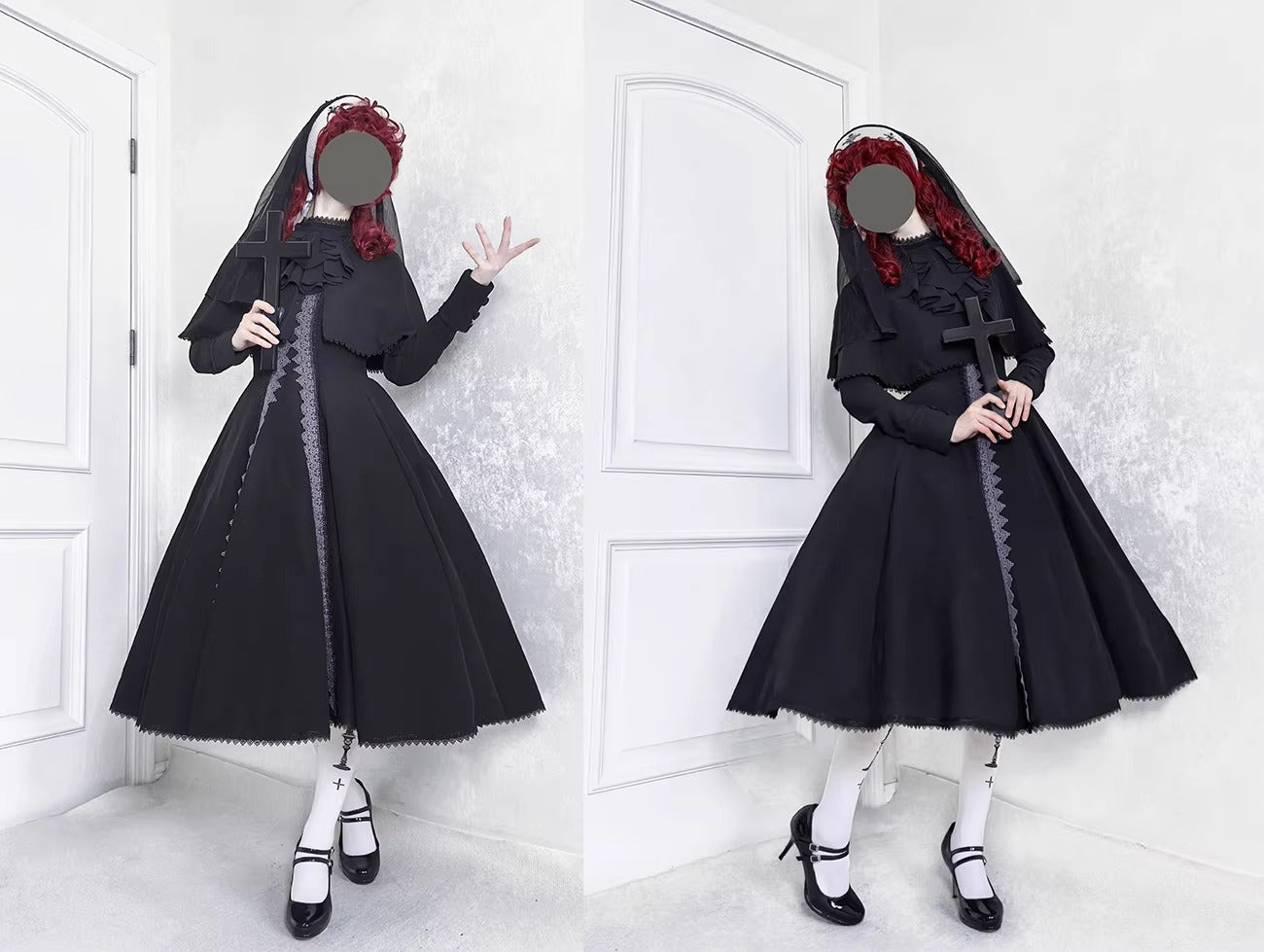 【受注予約~3/29】Antia's Prayer ワンピース(115cm丈)【Cherry Tart】